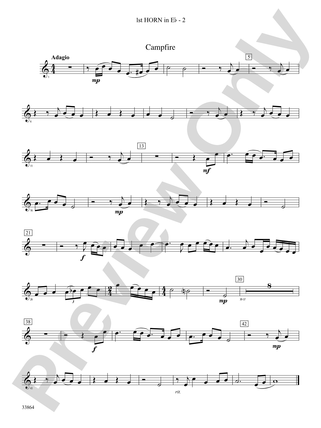 Montana Visions: (wp) 1st Horn in E-flat