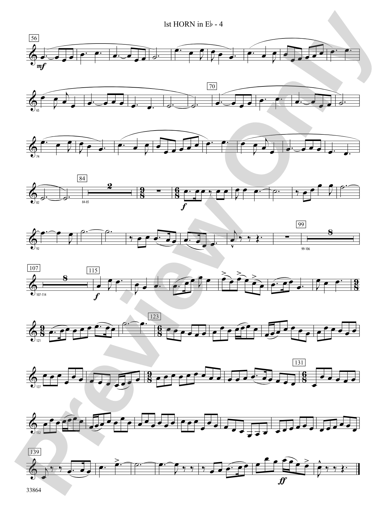 Montana Visions: (wp) 1st Horn in E-flat