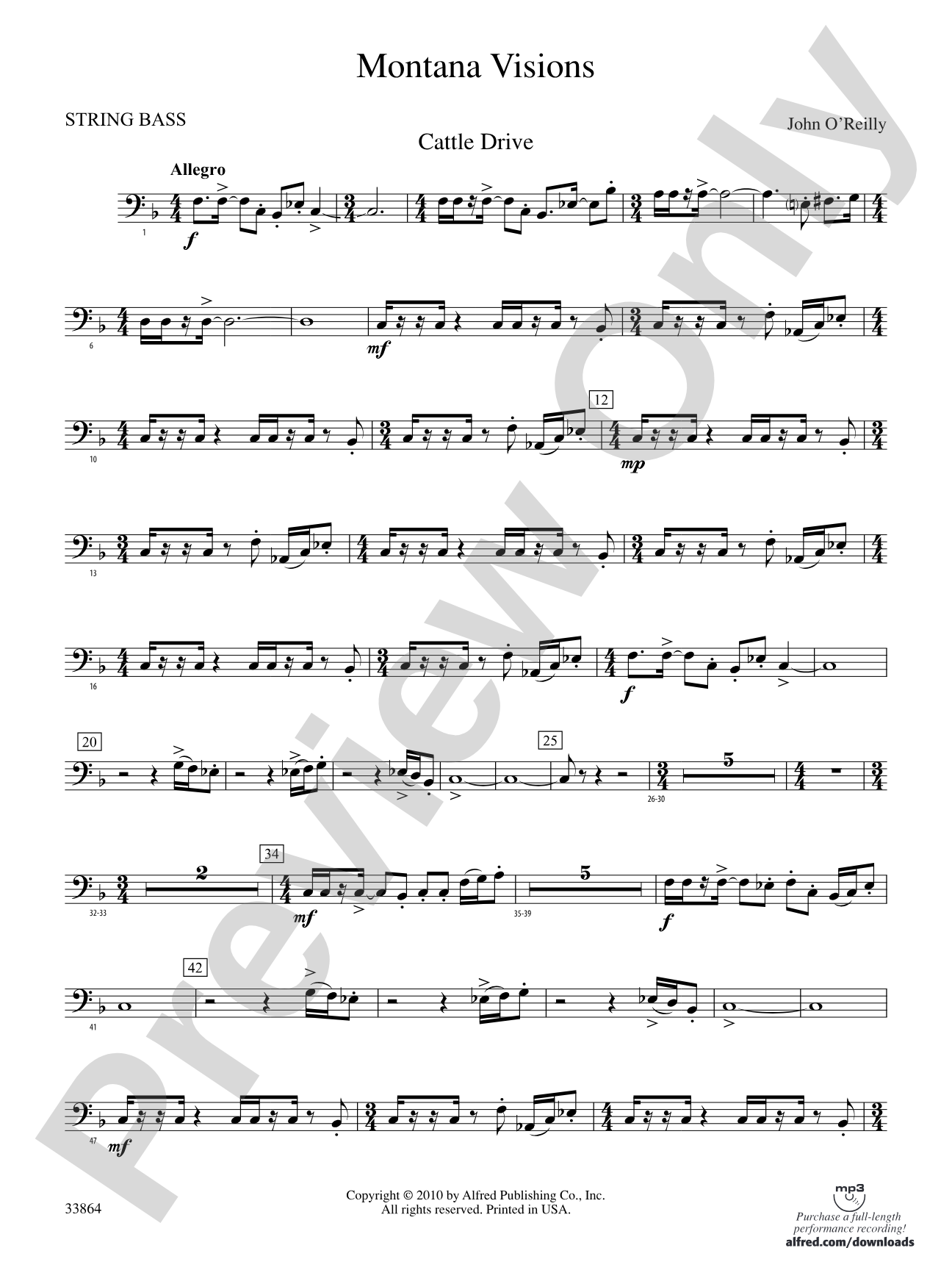 Montana Visions: (wp) String Bass