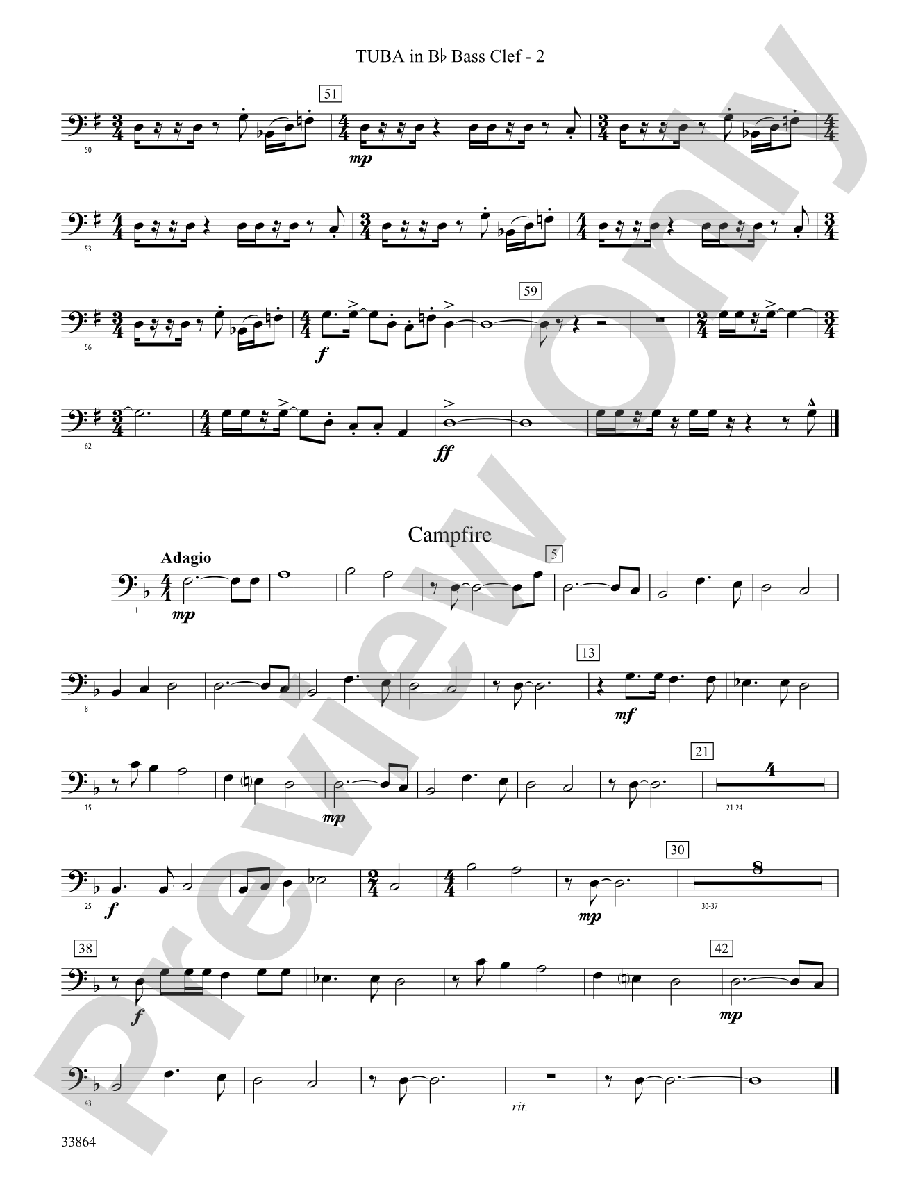 Montana Visions: (wp) B-flat Tuba B.C.