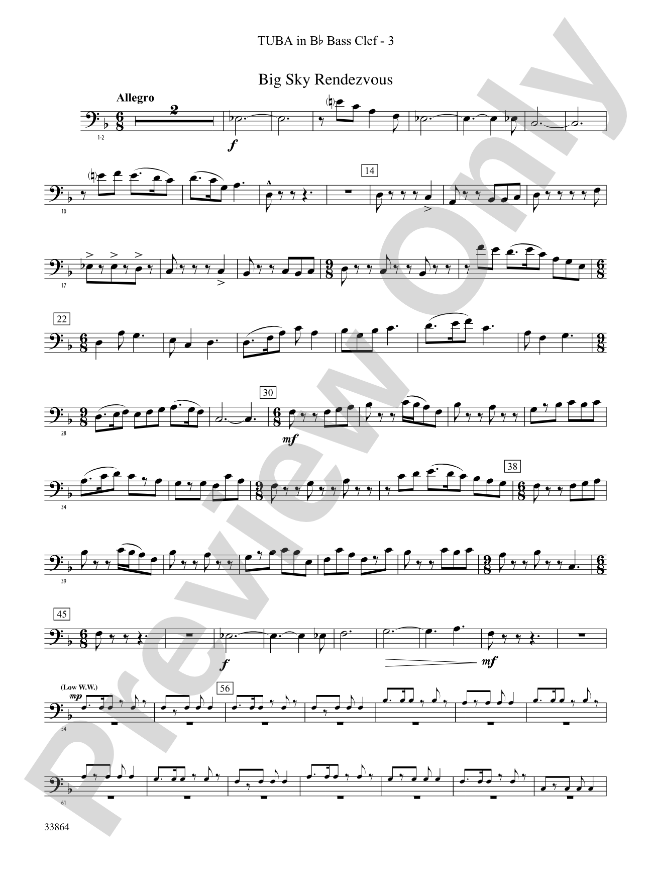 Montana Visions: (wp) B-flat Tuba B.C.