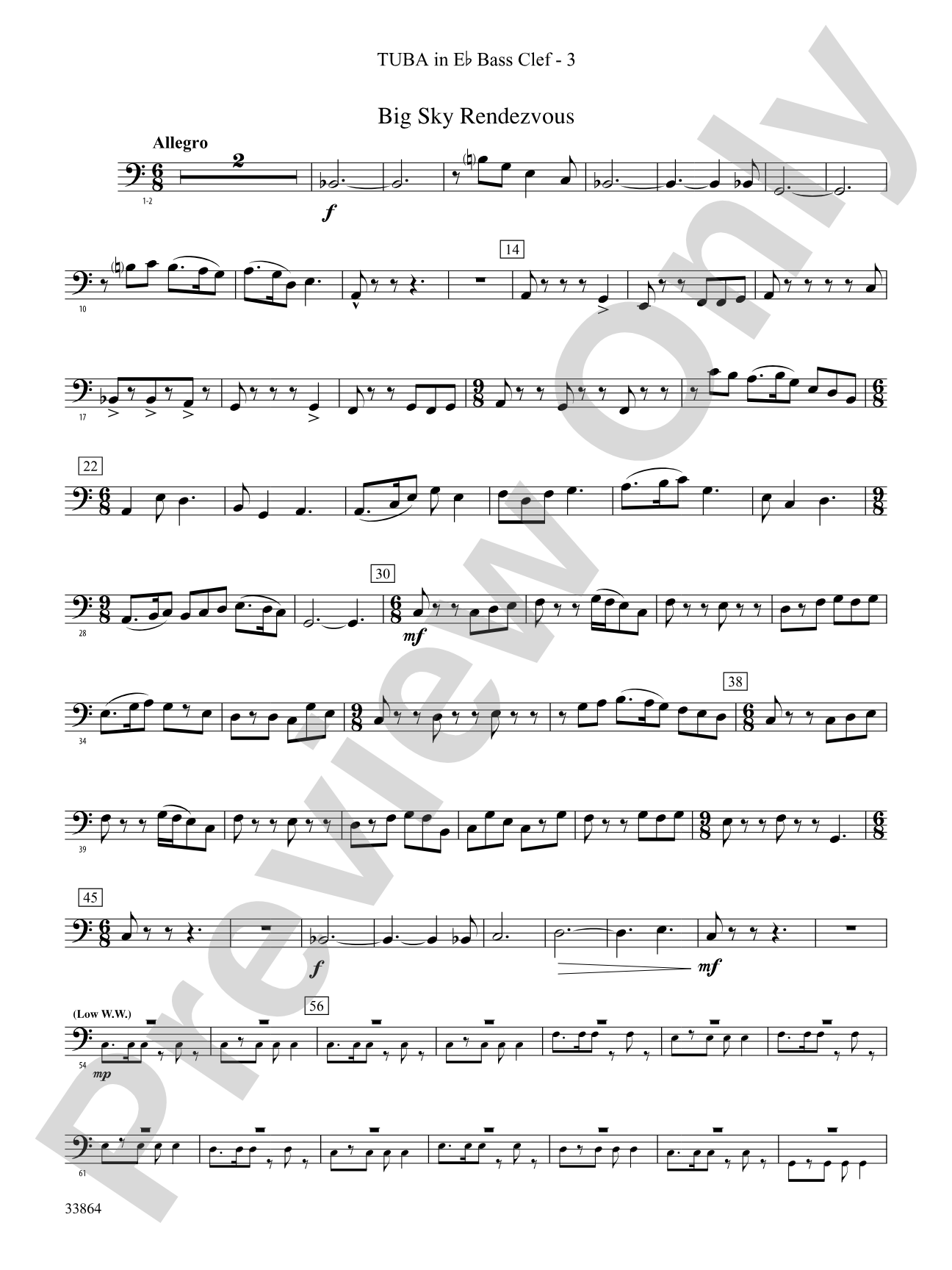 Montana Visions: (wp) E-flat Tuba B.C.
