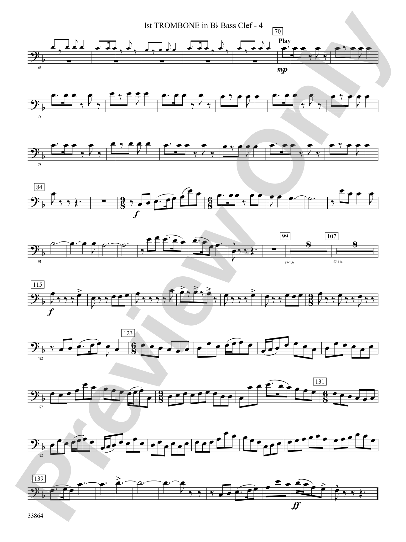 Montana Visions: (wp) 1st B-flat Trombone B.C.