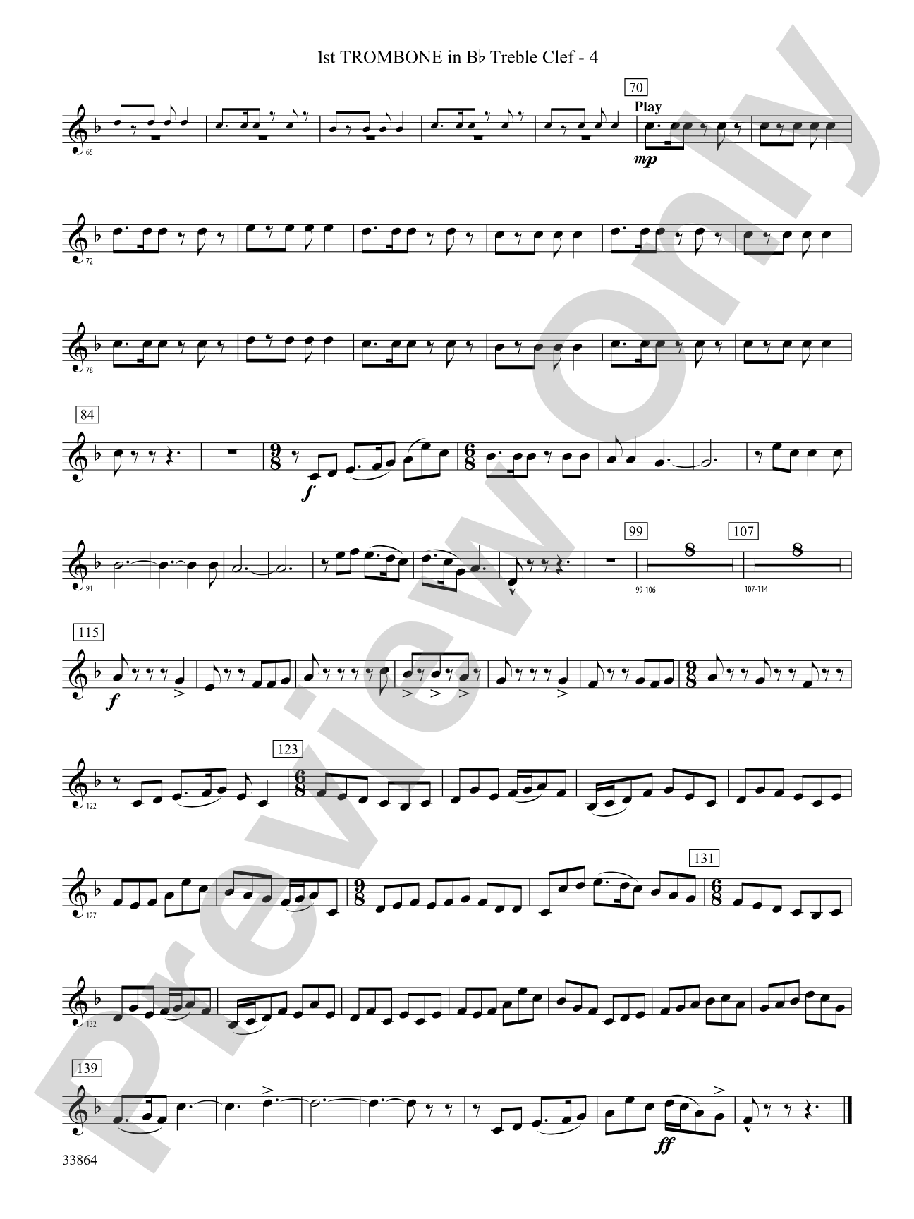 Montana Visions: (wp) 1st B-flat Trombone T.C.