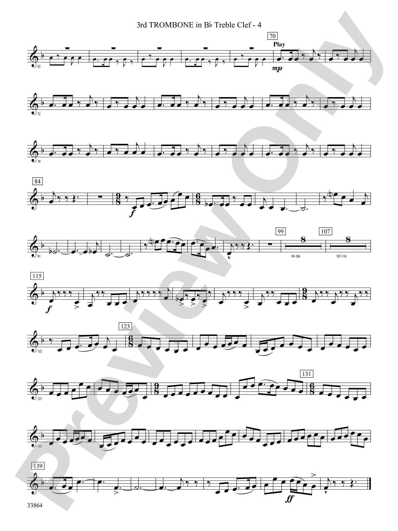 Montana Visions: (wp) 3rd B-flat Trombone T.C.