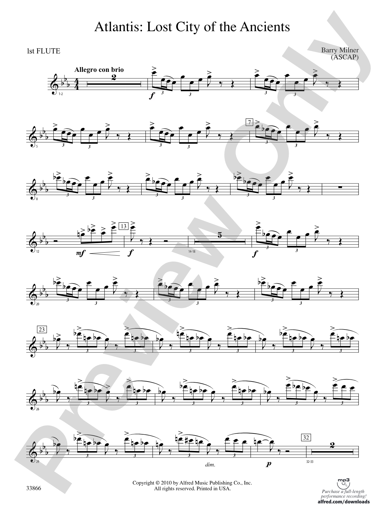 Atlantis: Lost City of the Ancients: Flute