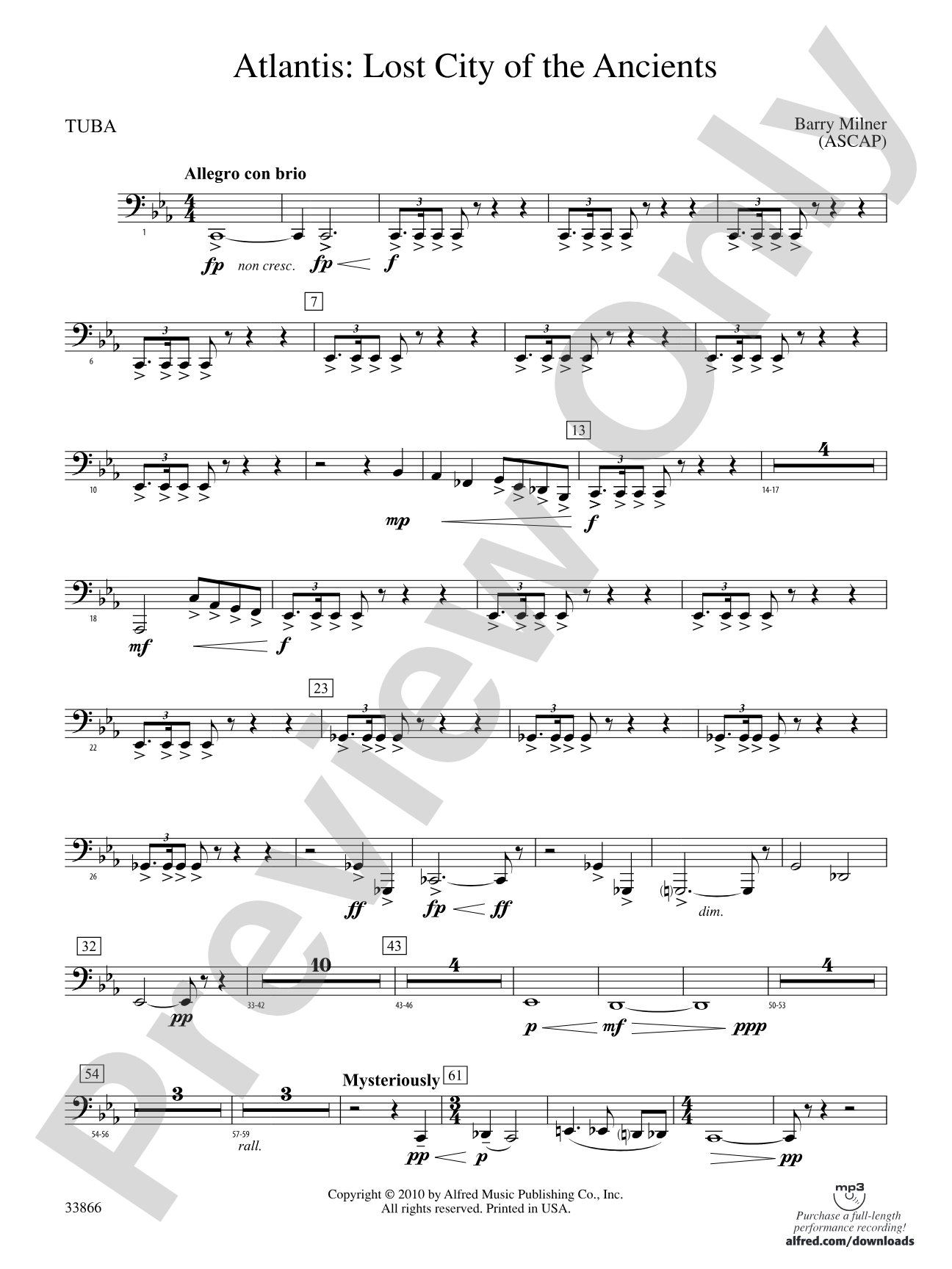 Atlantis: Lost City of the Ancients: Tuba
