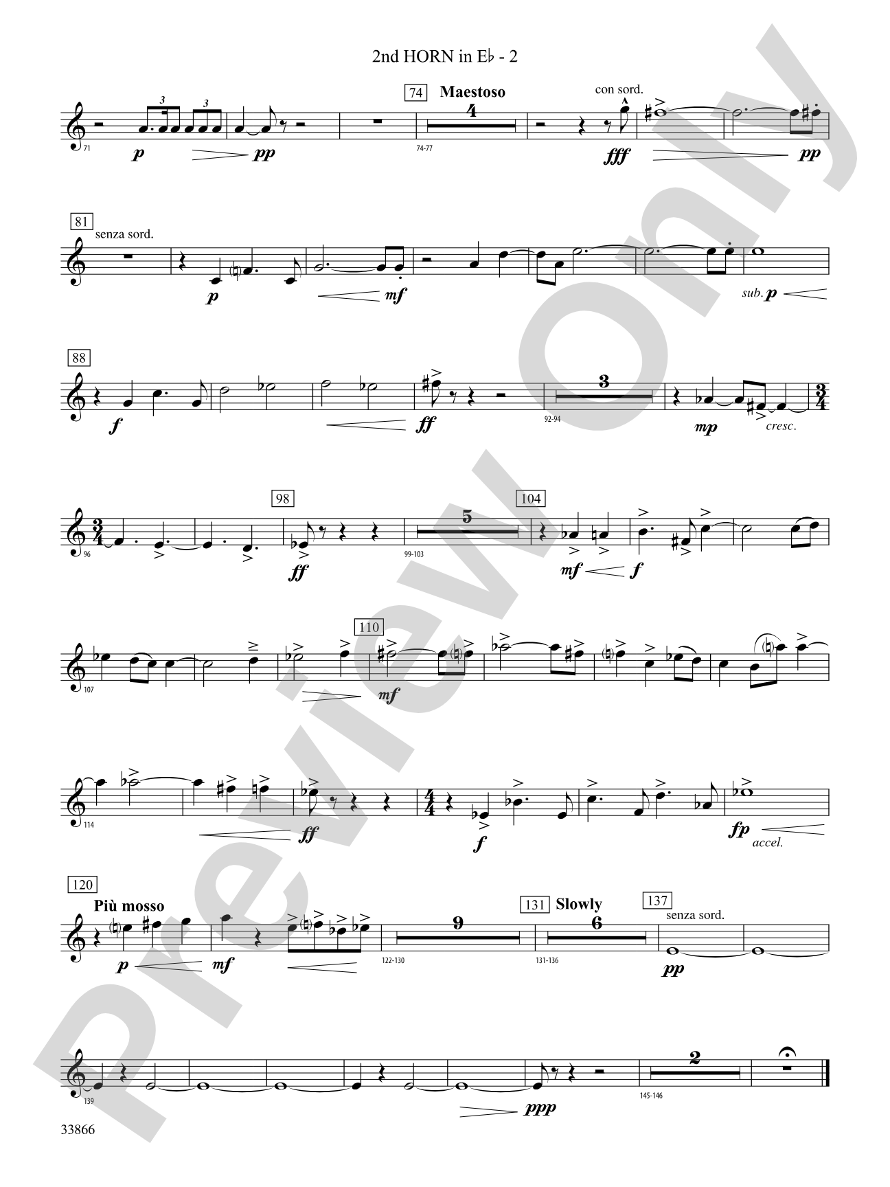 Atlantis: (wp) 2nd Horn in E-flat