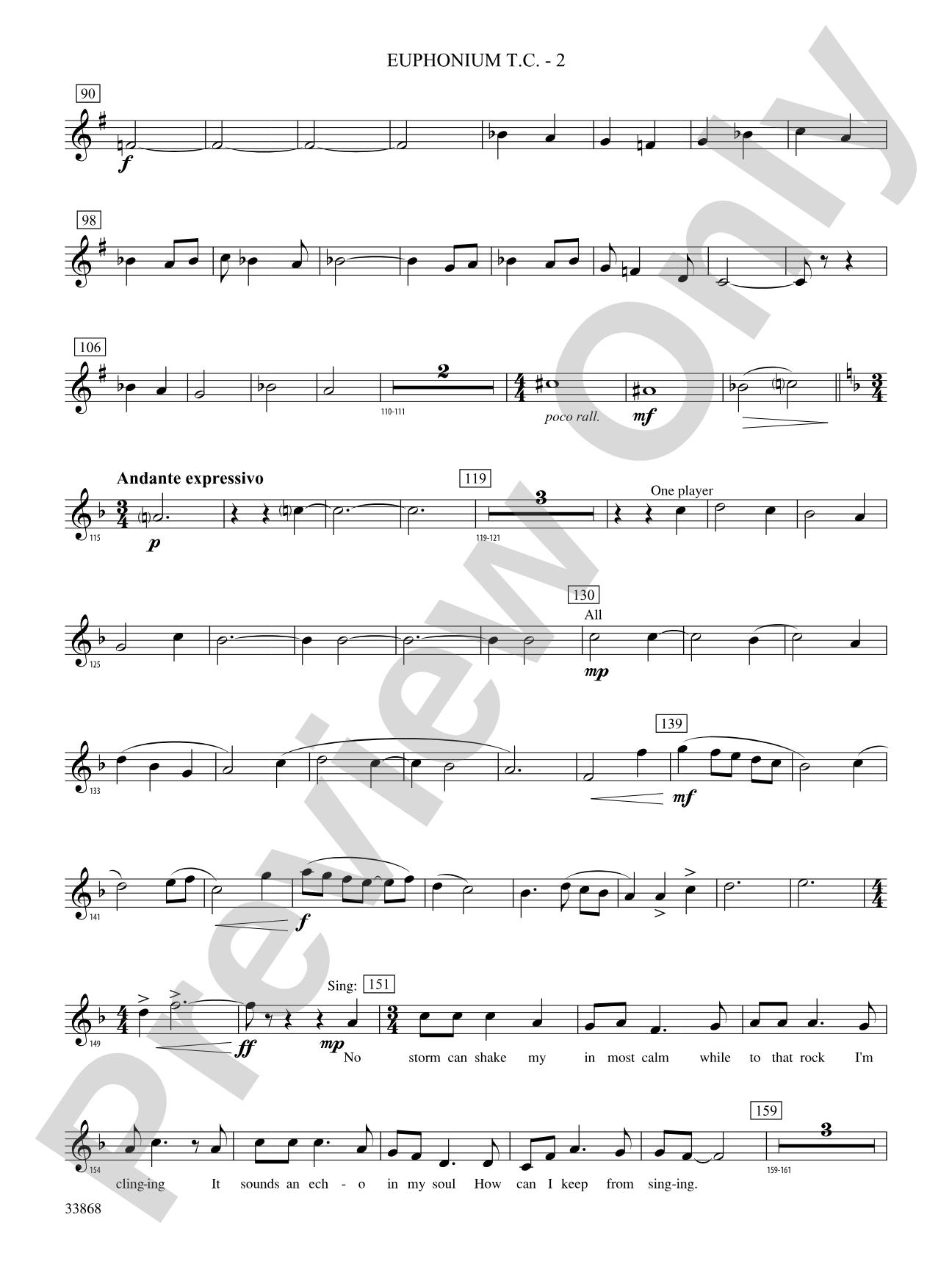 Memor Vita!: (wp) Baritone T.C.
