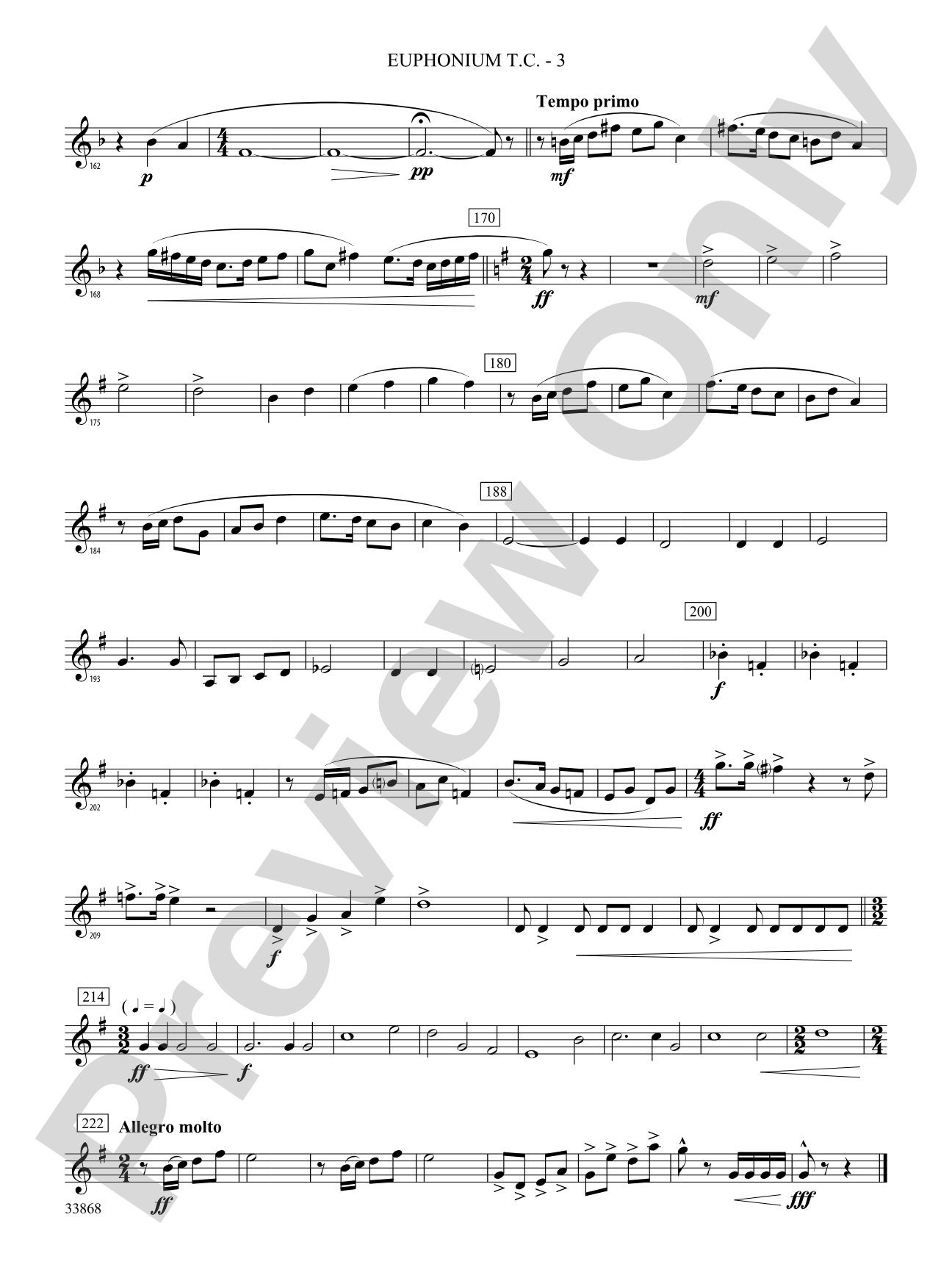 Memor Vita!: (wp) Baritone T.C.