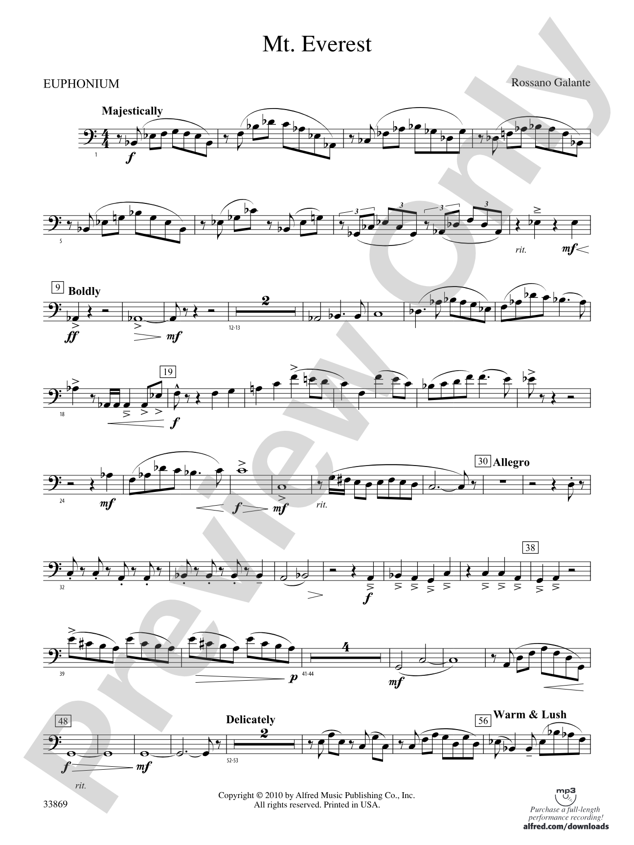 Mt. Everest: Baritone B.C.