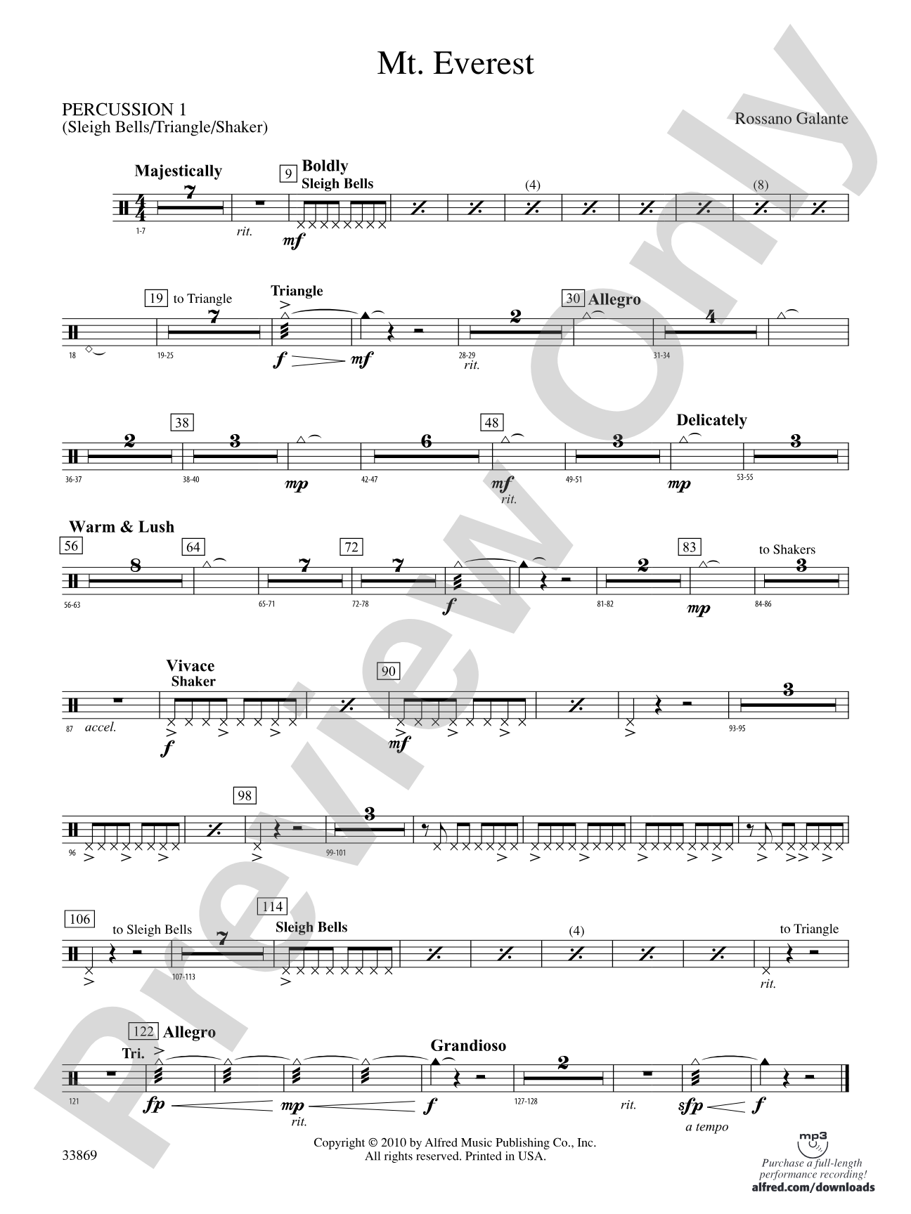 Mt. Everest: 1st Percussion