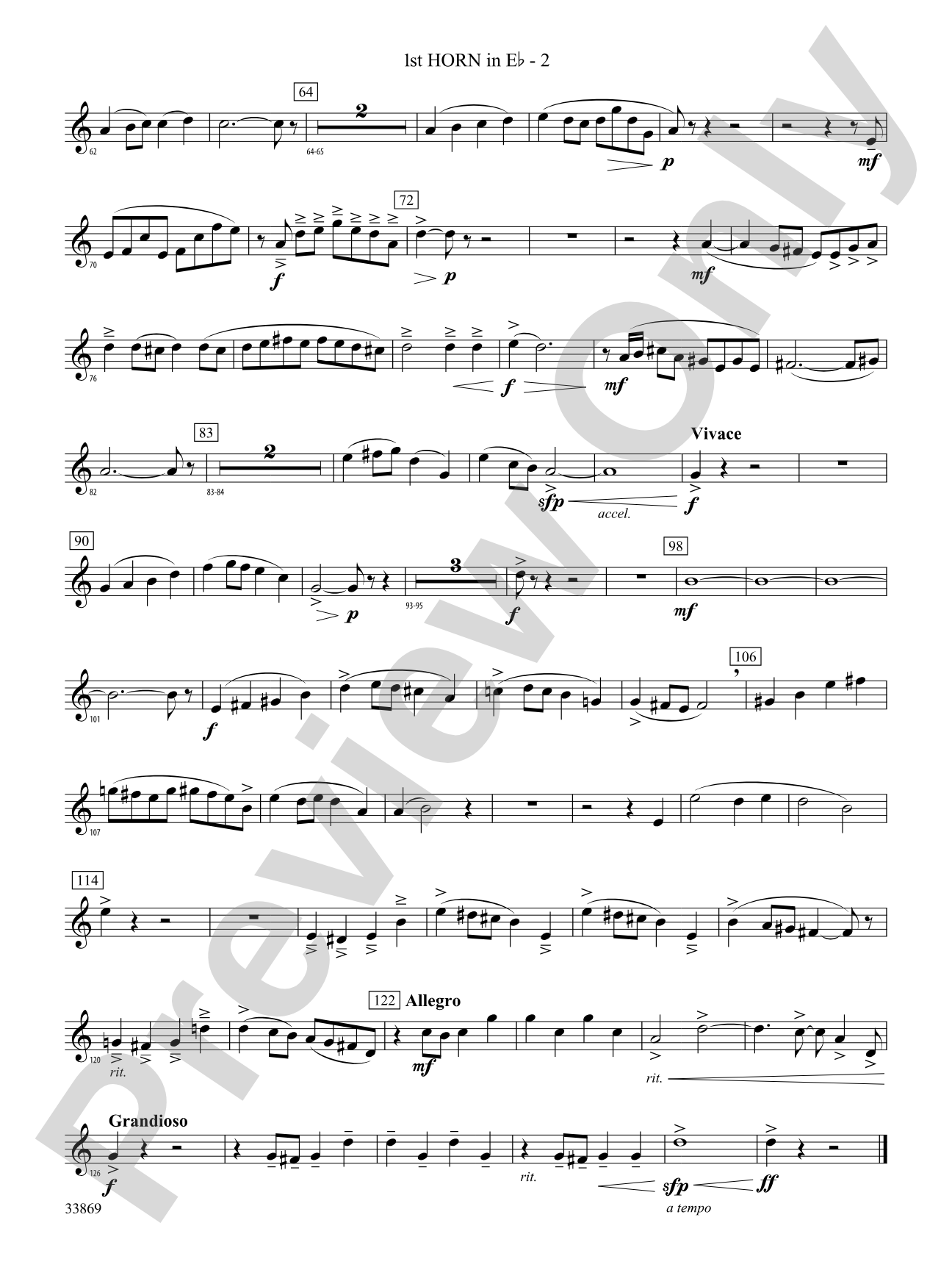 Mt. Everest: (wp) 1st Horn in E-flat