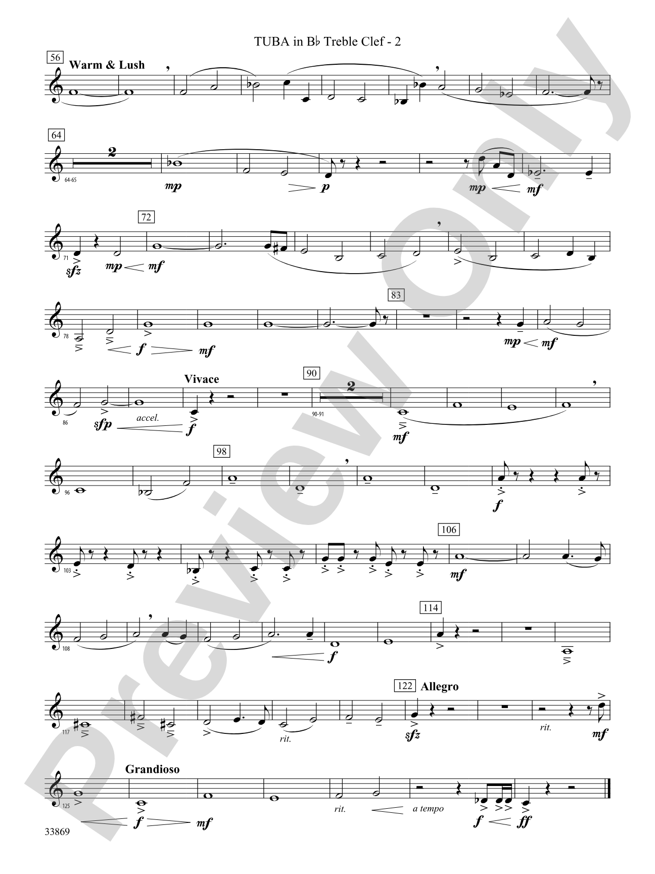 Mt. Everest: (wp) B-flat Tuba T.C.
