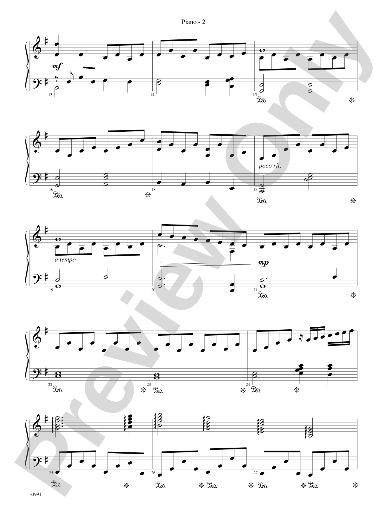 Around the World in One Concert: Piano Accompaniment
