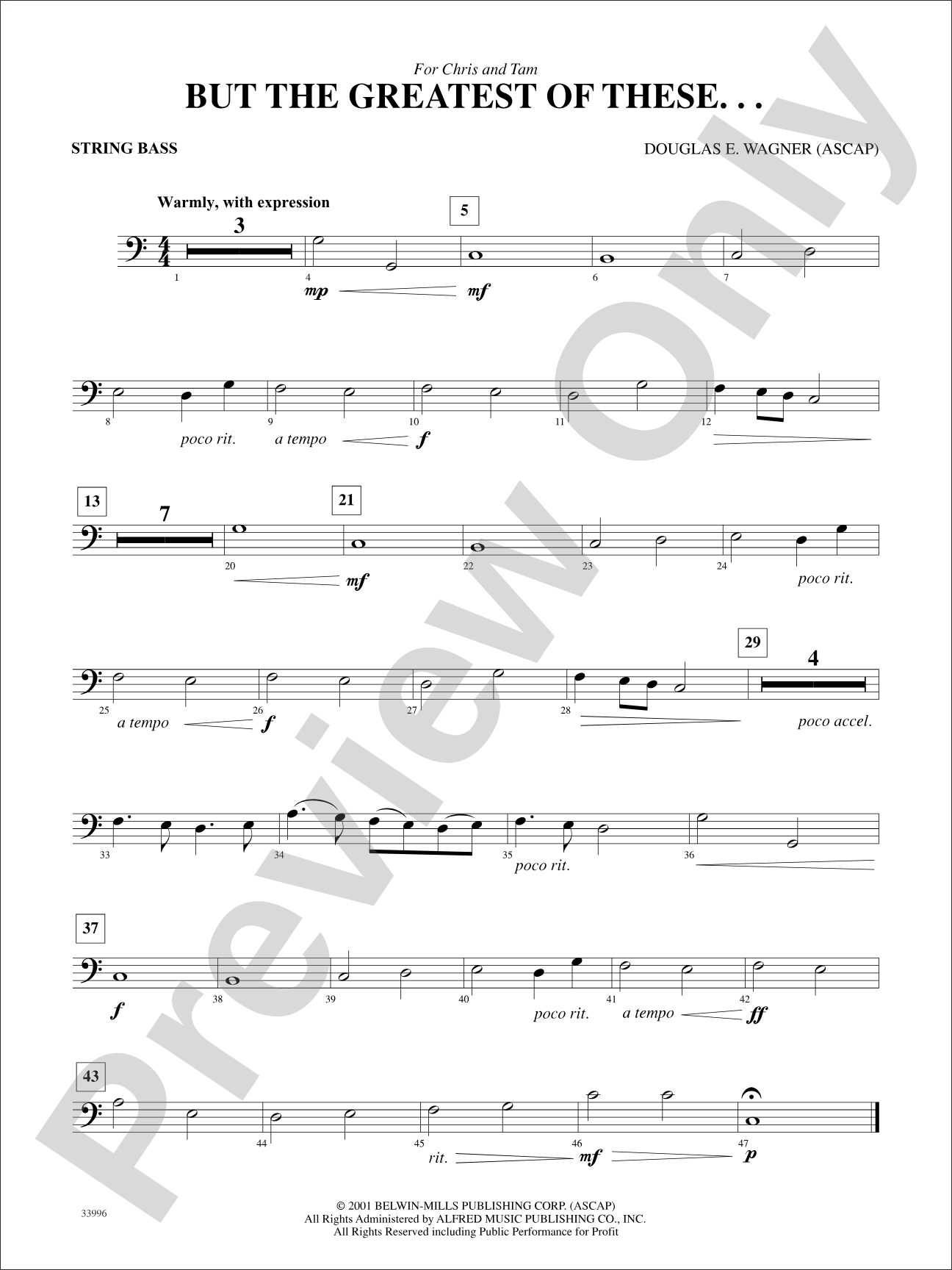 Classics for Contest: String Bass