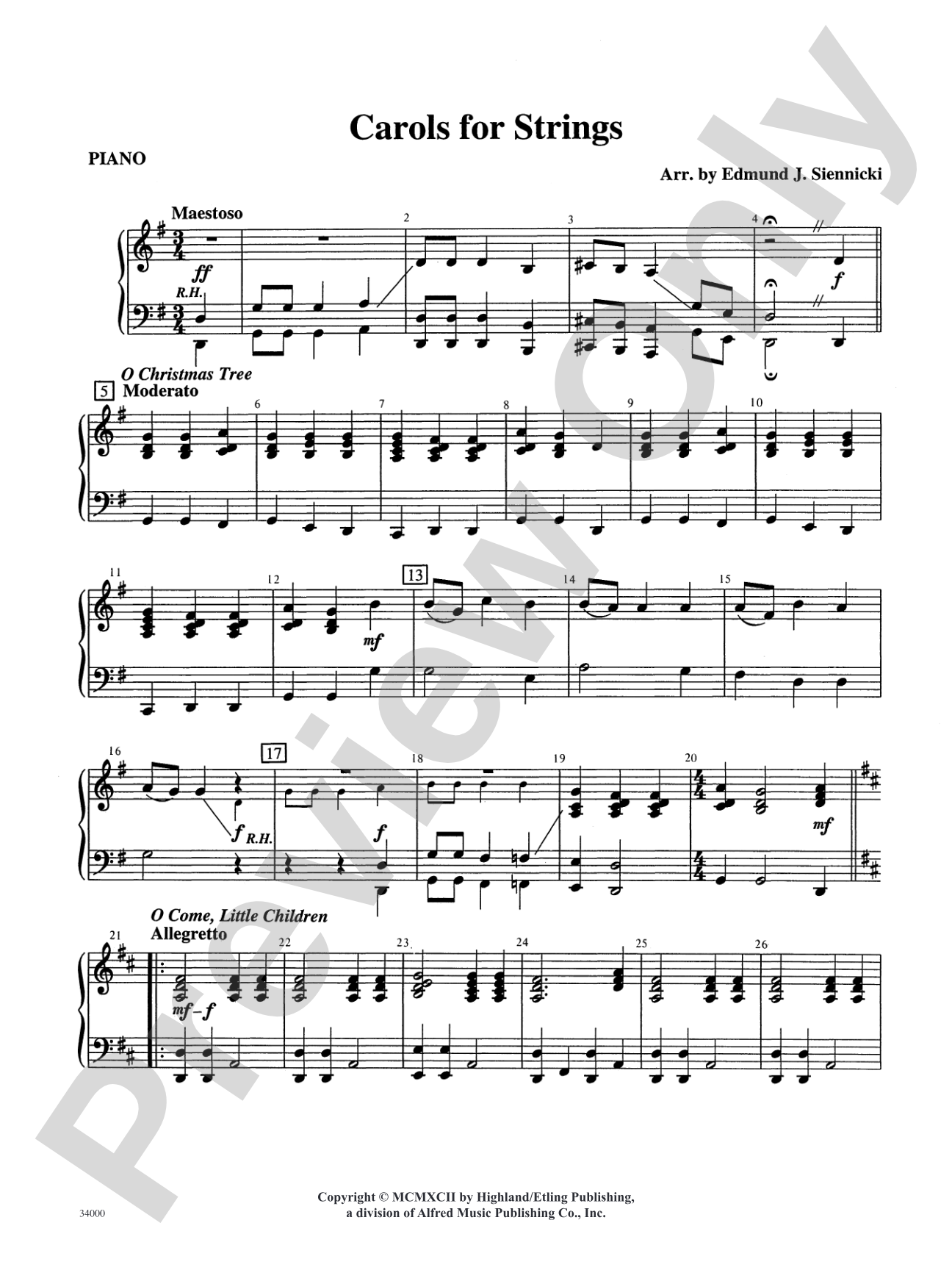 Classics for a Traditional Christmas, Level 2: Piano Accompaniment