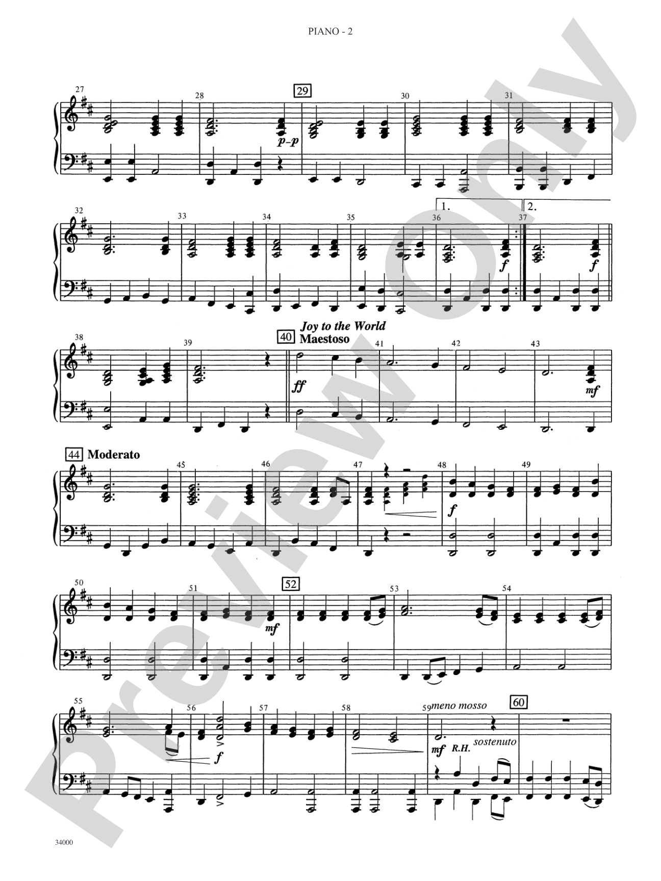Classics for a Traditional Christmas, Level 2: Piano Accompaniment
