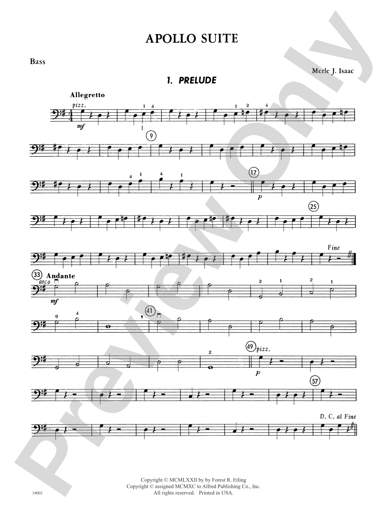 Classics from Merle Isaac: String Bass