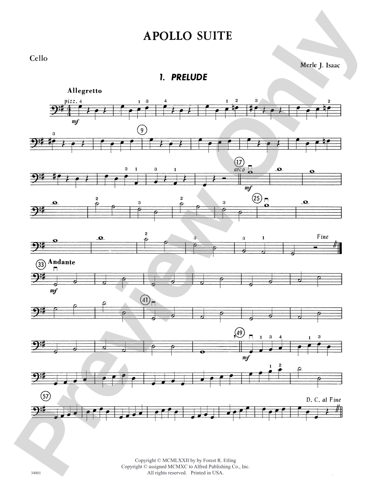 Classics from Merle Isaac: Cello