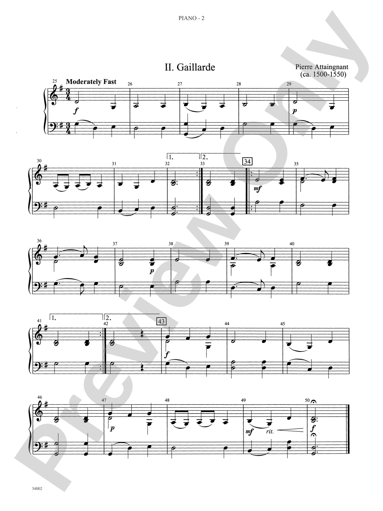 Classics for Contest: Piano Accompaniment