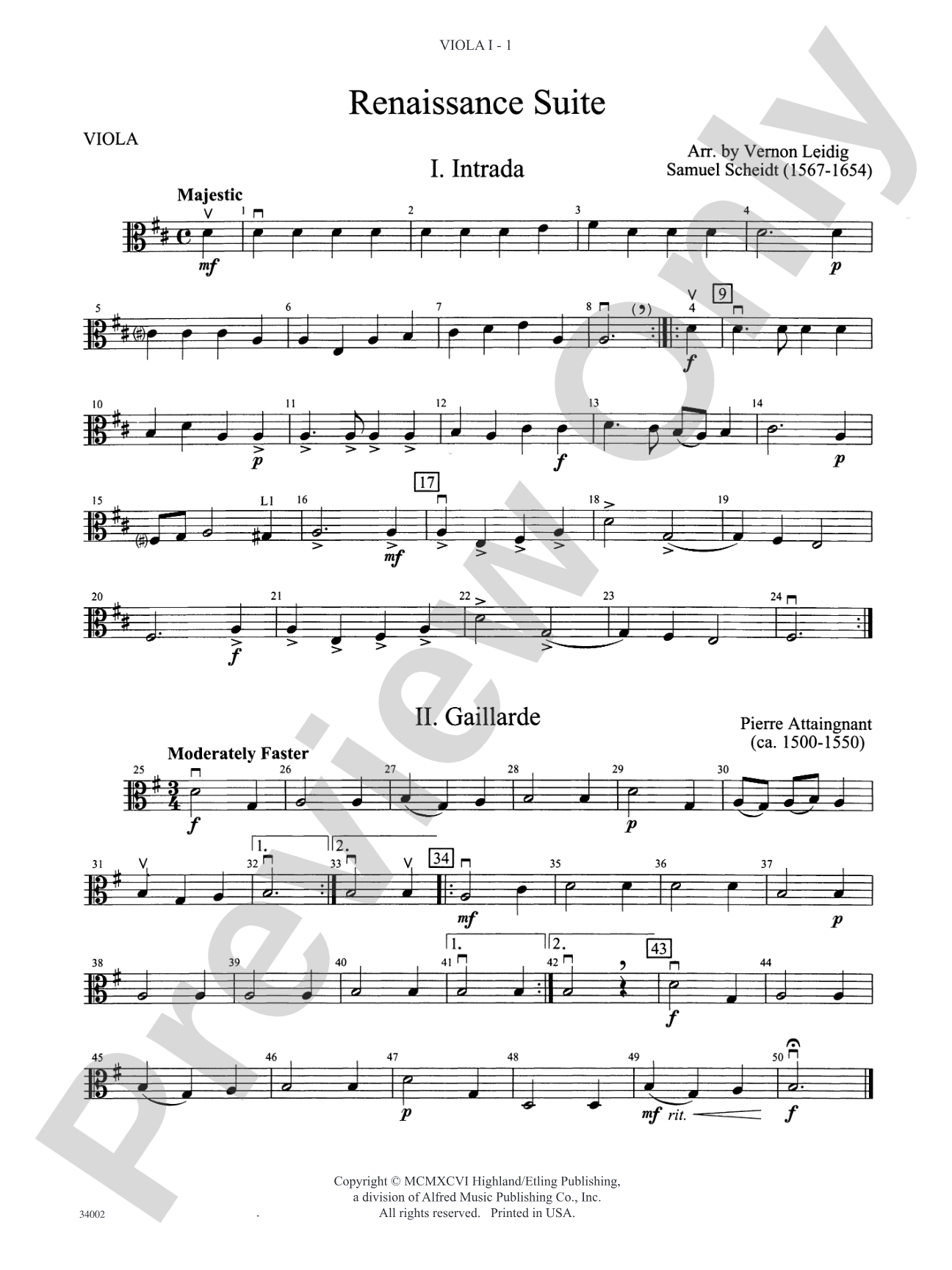 Classics for Contest: Viola