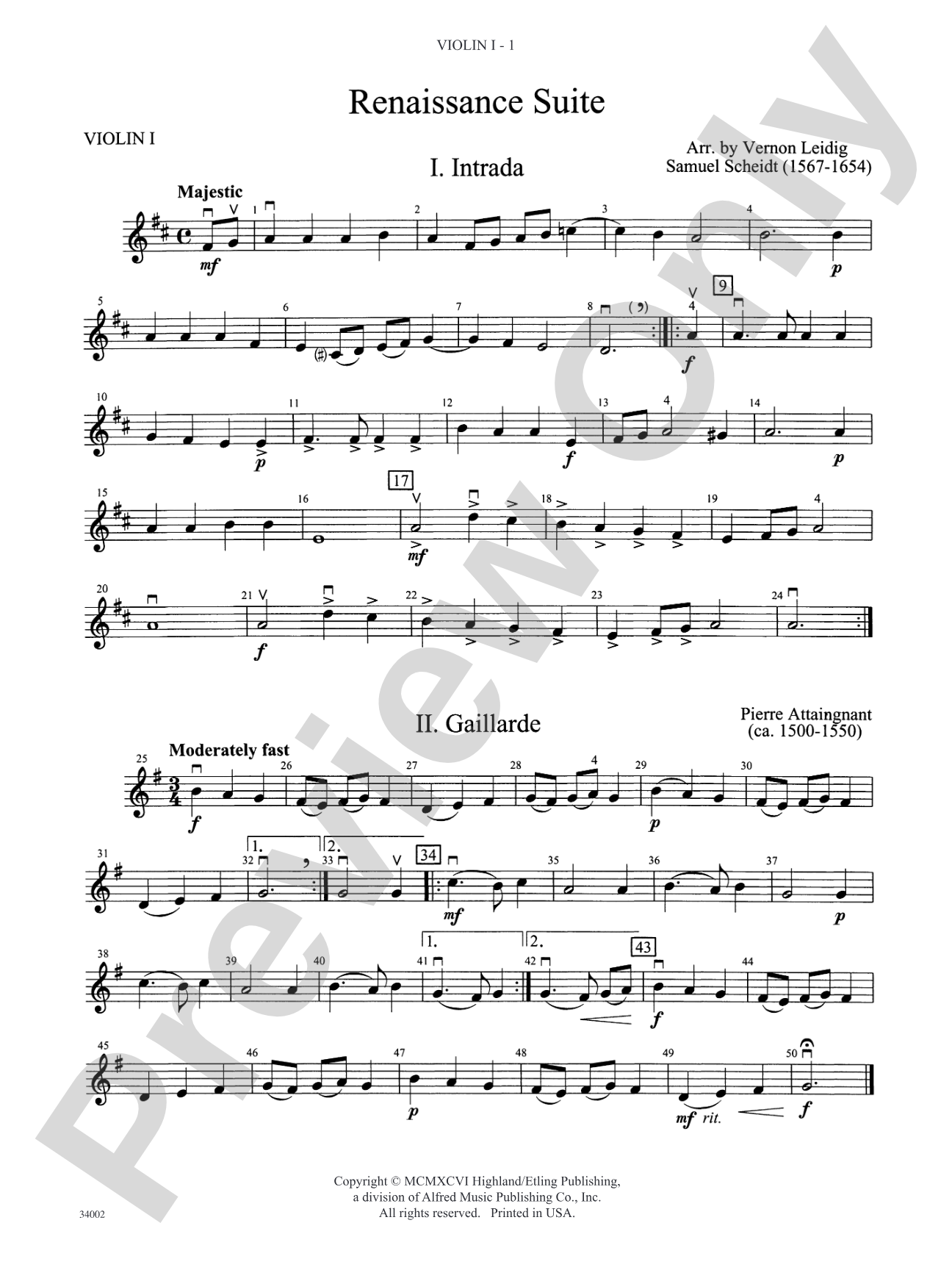 Classics for Contest: 1st Violin