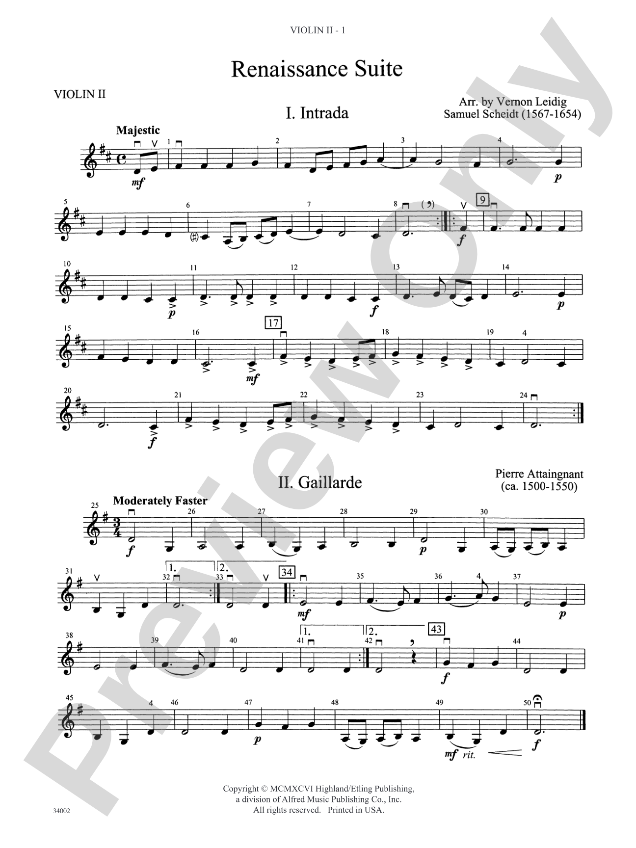Classics for Contest: 2nd Violin