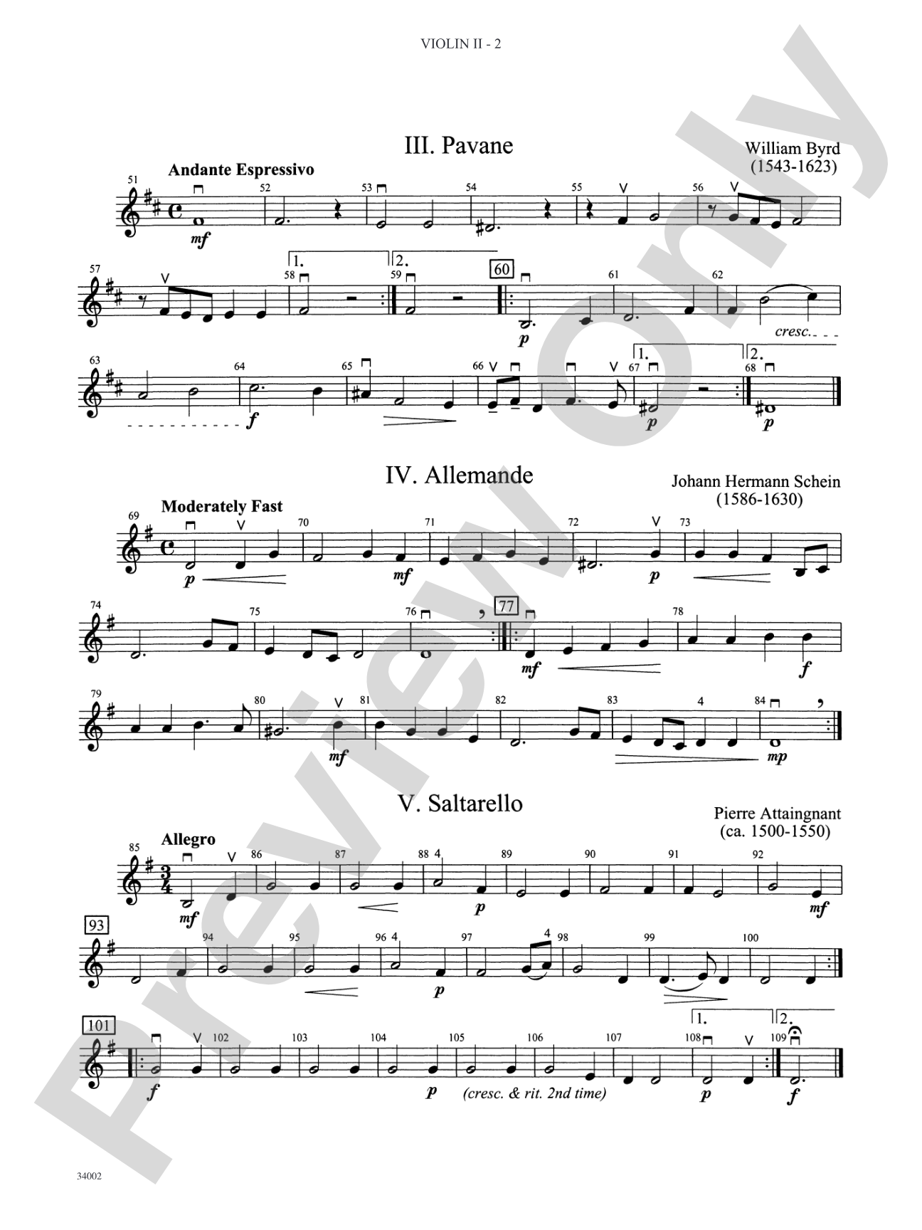 Classics for Contest: 2nd Violin