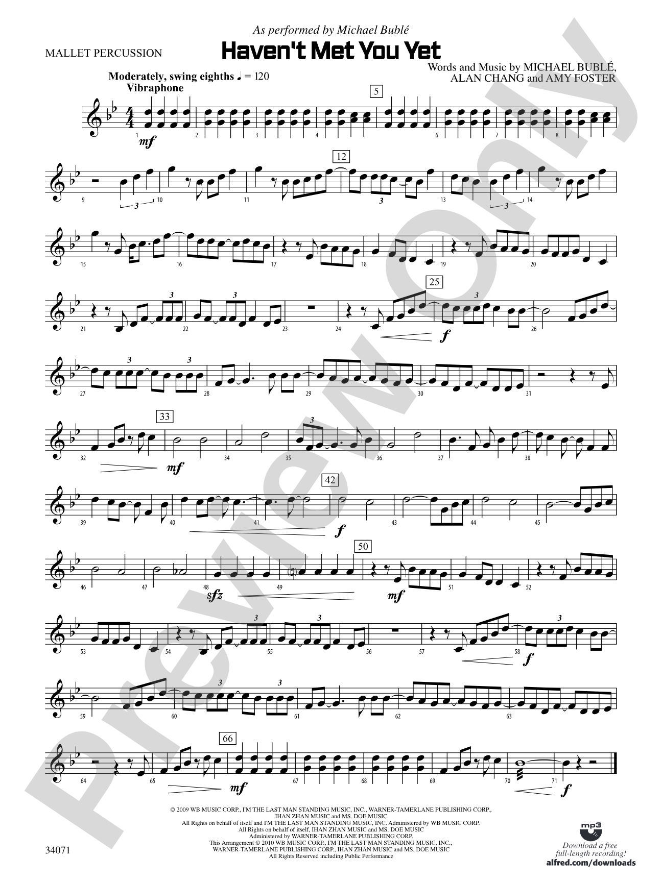 Haven't Met You Yet: Mallets