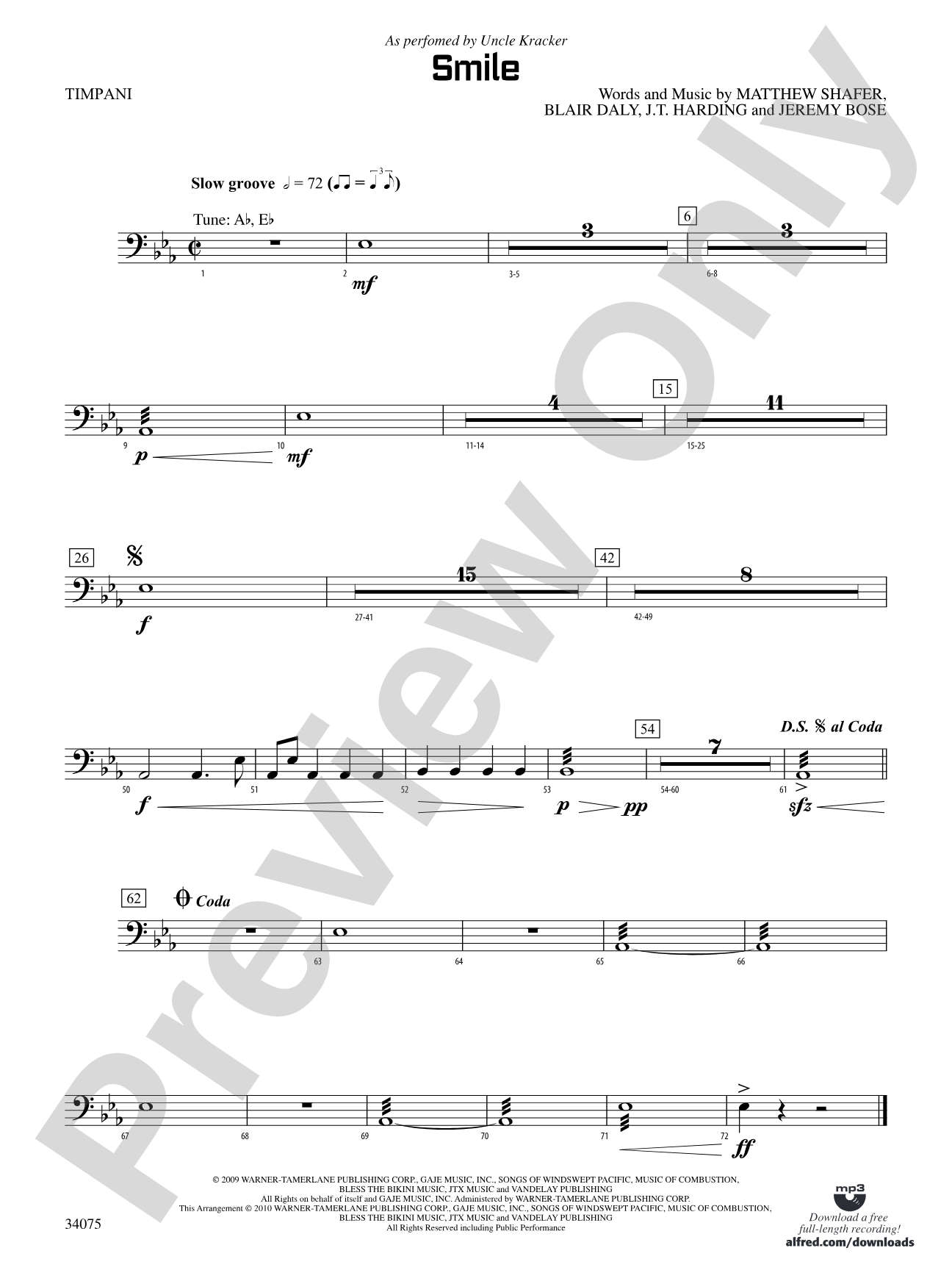 Smile: Timpani