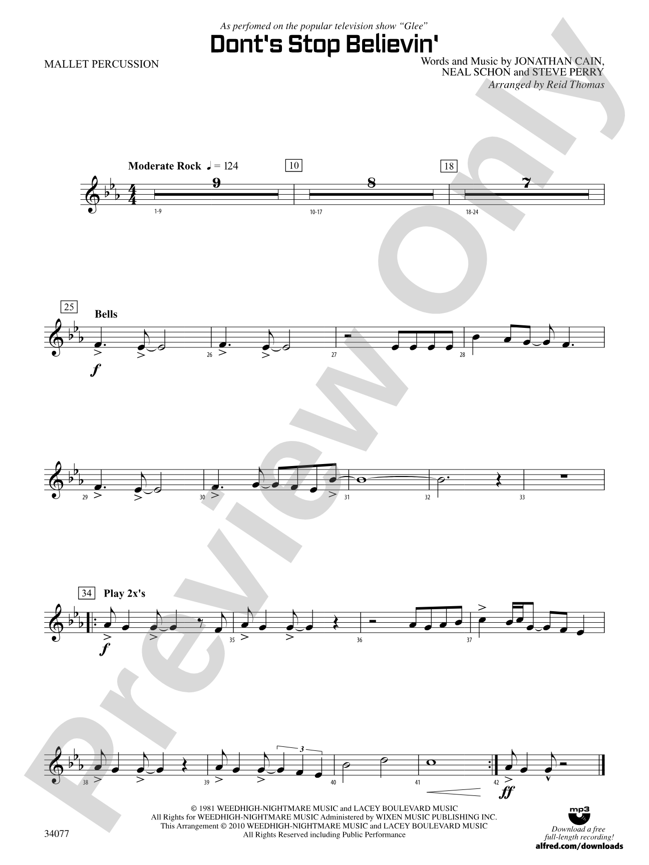 Don't Stop Believin': Mallets