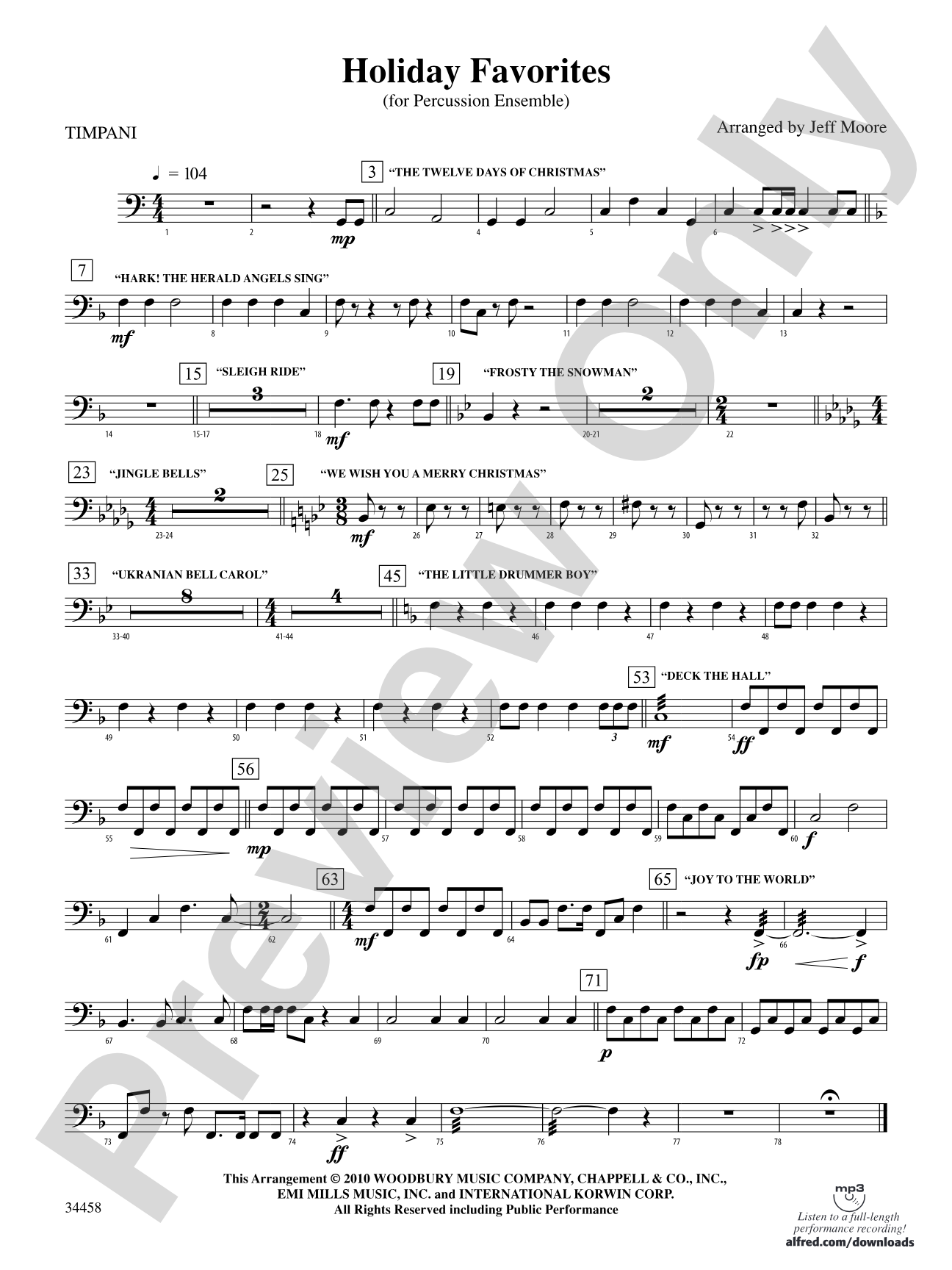 Holiday Favorites: Timpani