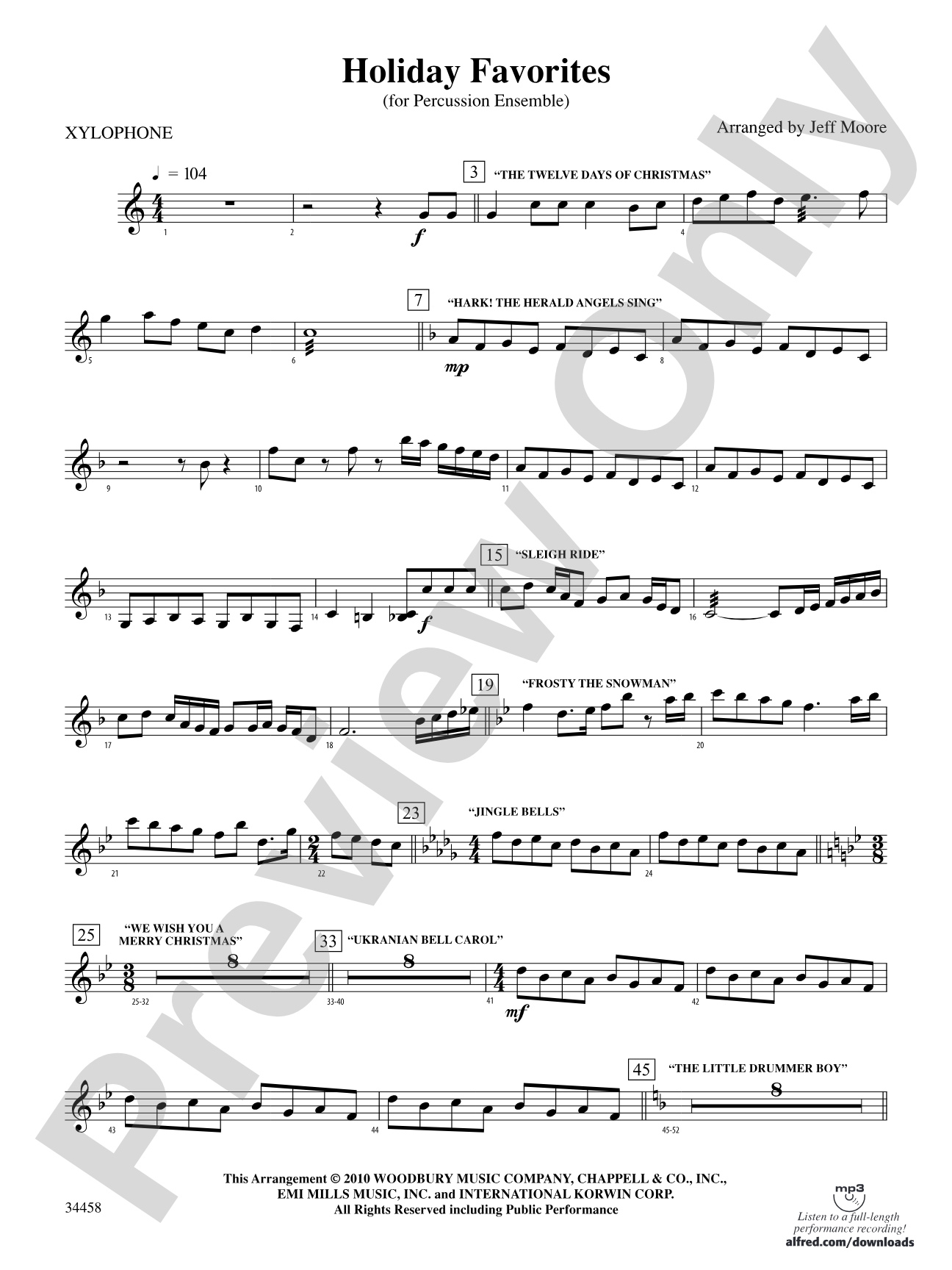 Holiday Favorites: Xylophone