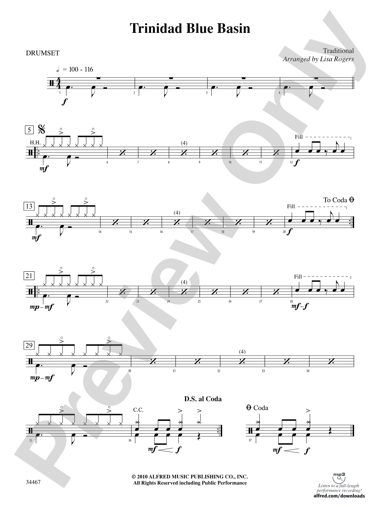 Trinidad Blue Basin: Drums