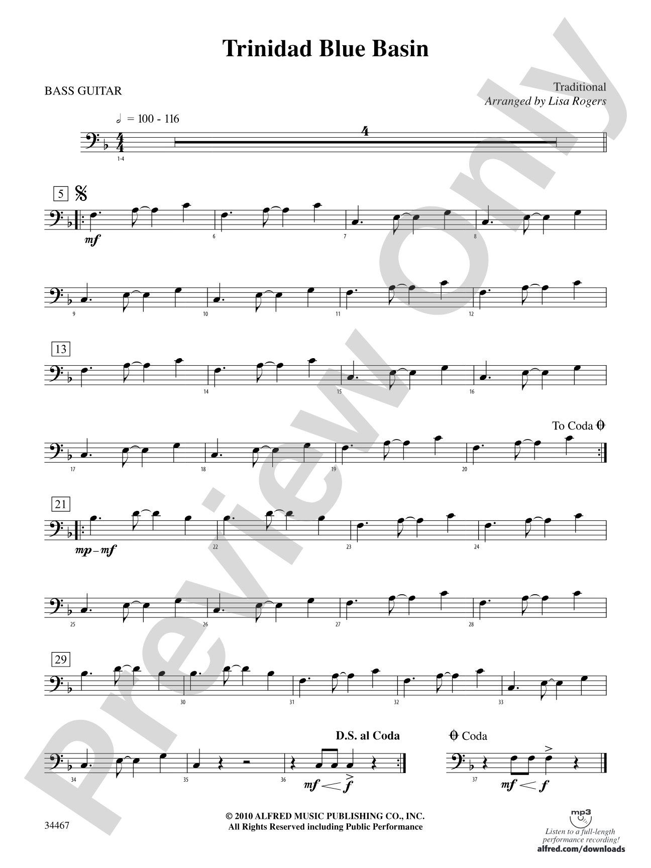 Trinidad Blue Basin: String Bass