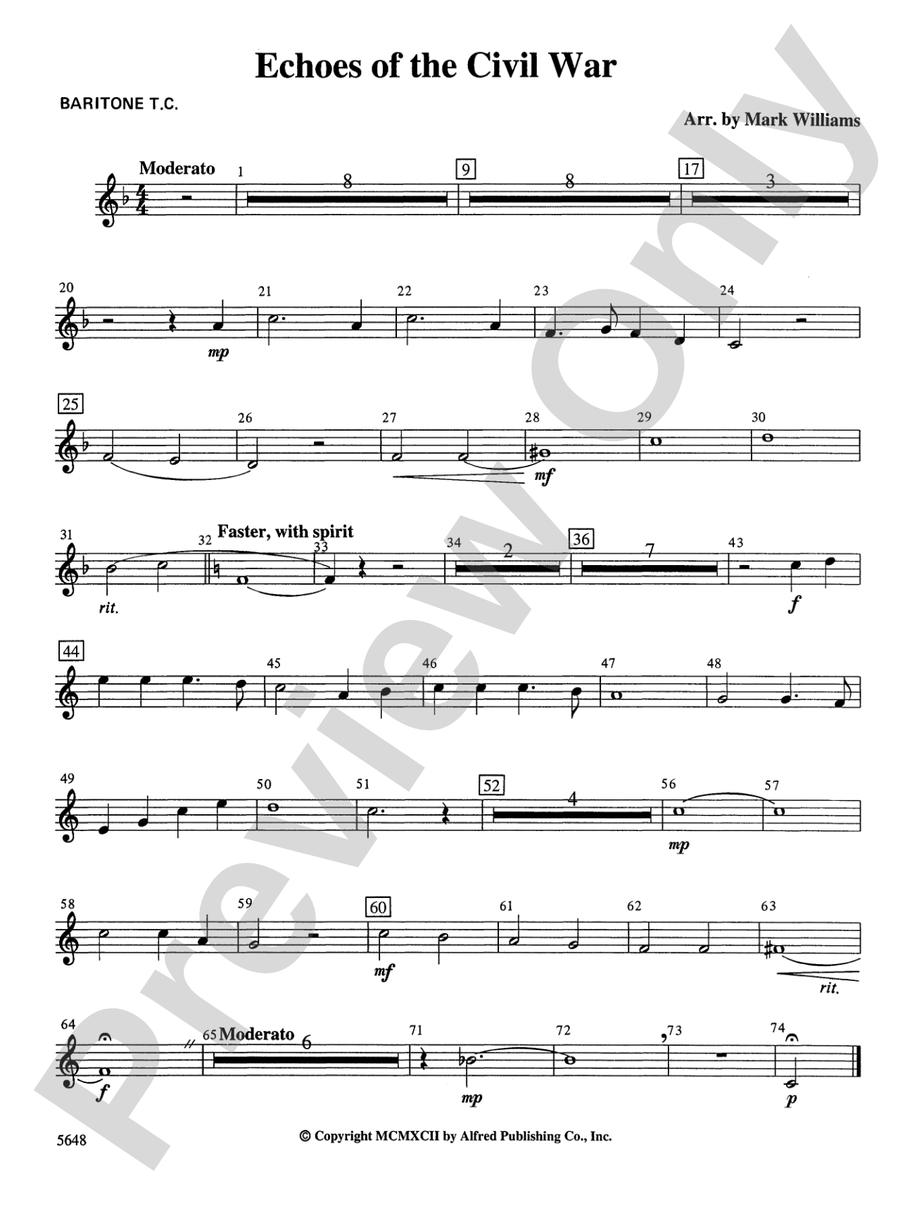 Echoes of the Civil War: Baritone T.C.