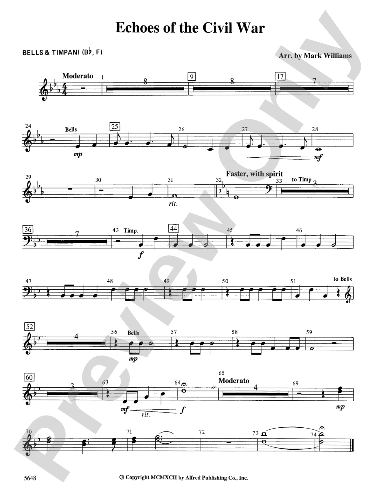 Echoes of the Civil War: Timpani