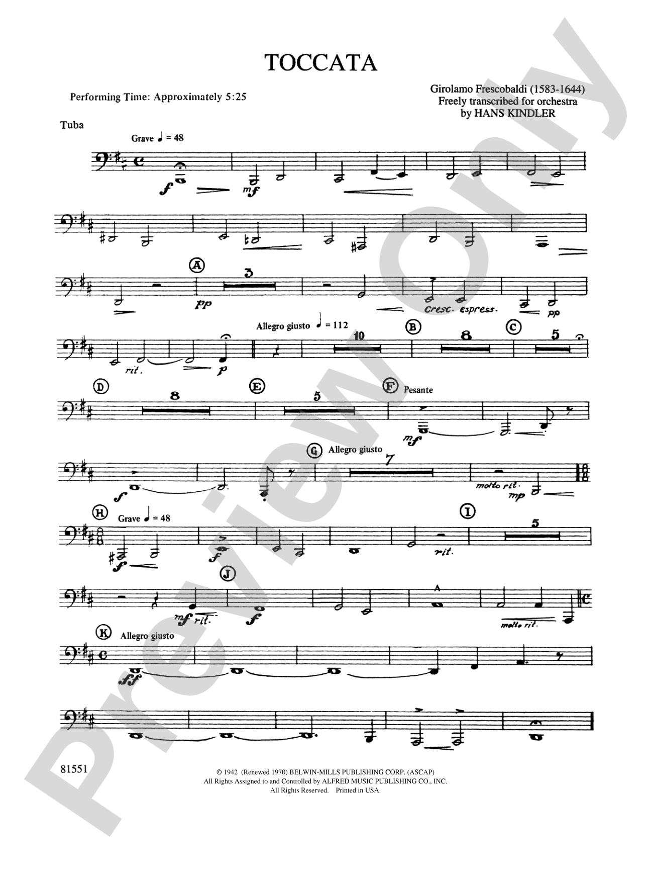 Toccata: Tuba