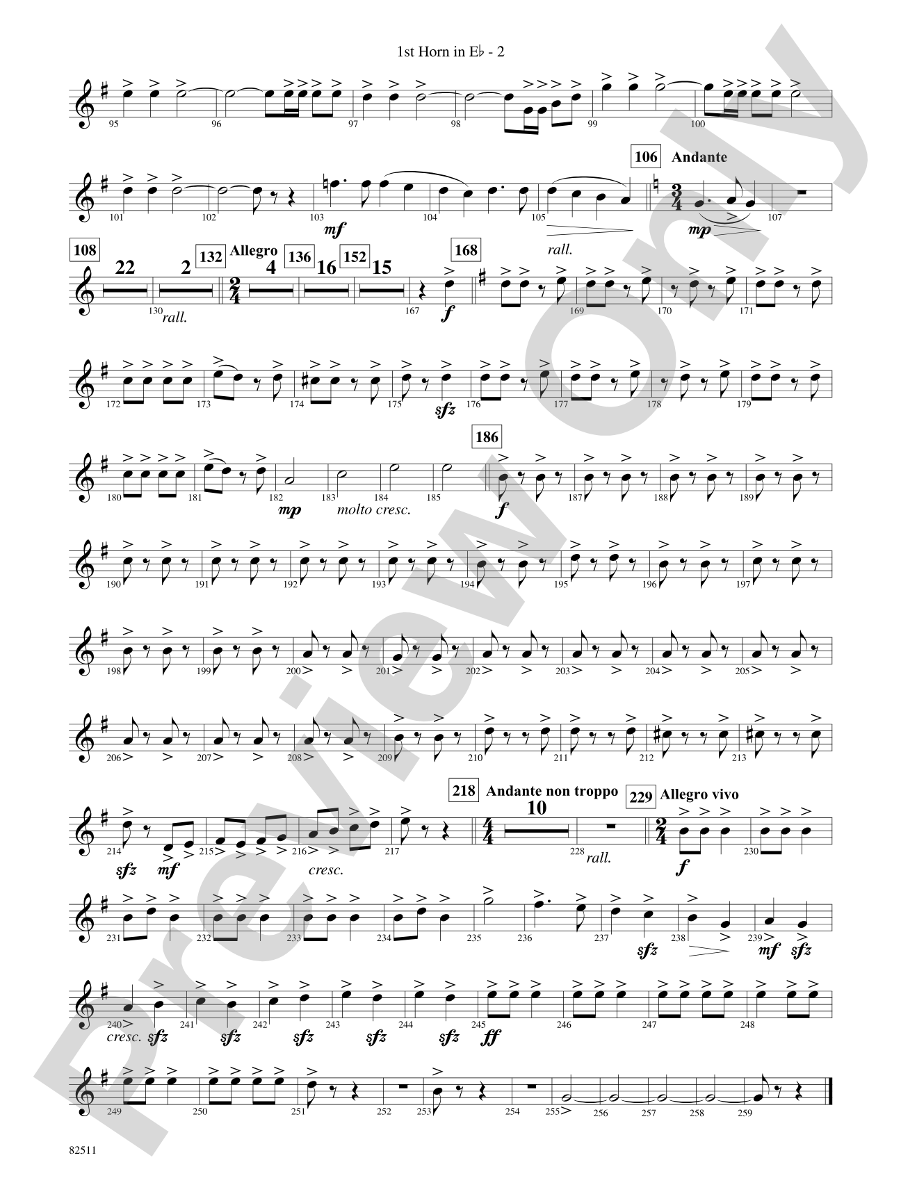 A Christmas Festival: (wp) 1st Horn in E-flat