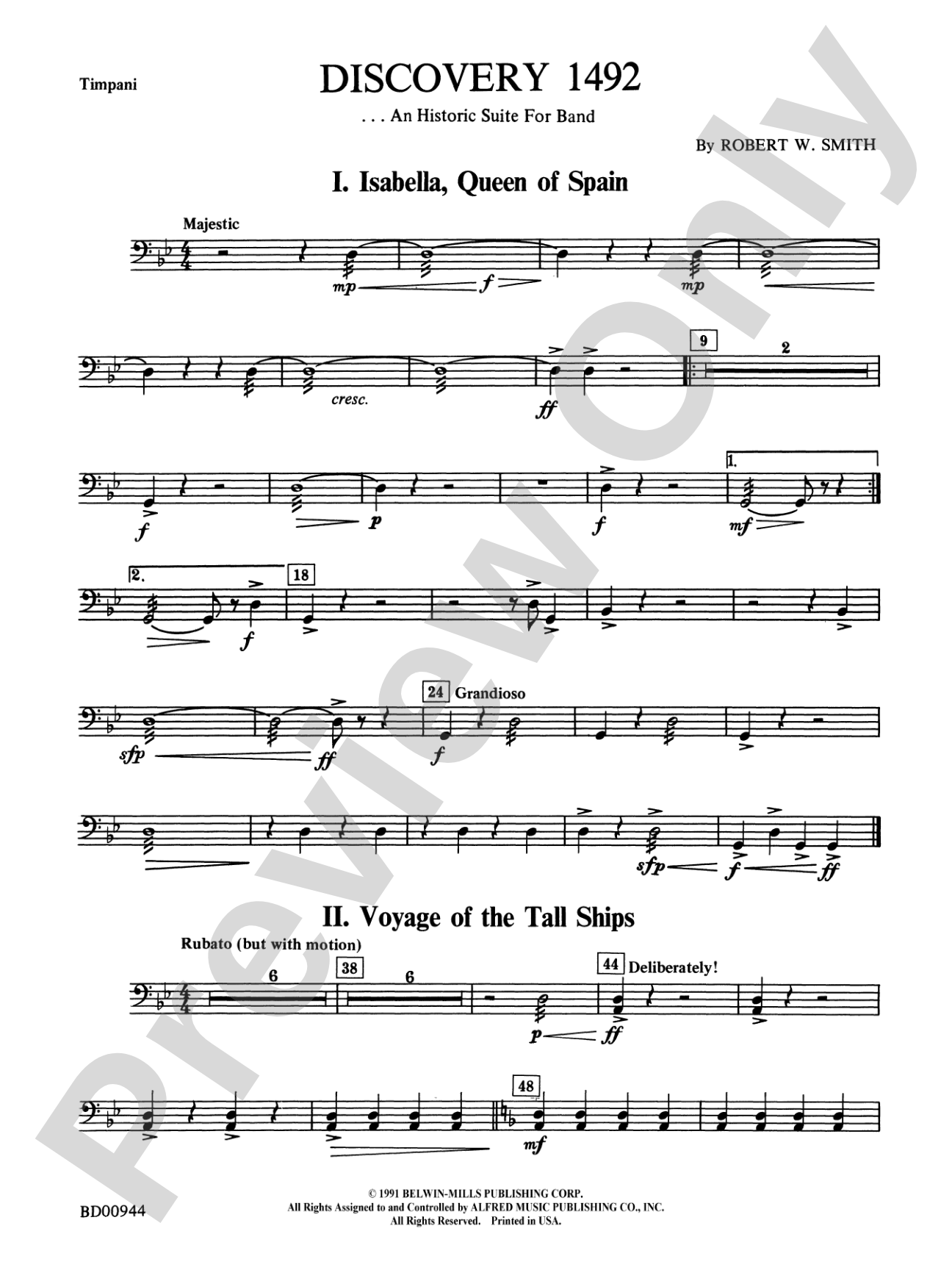 Discovery 1492: Timpani