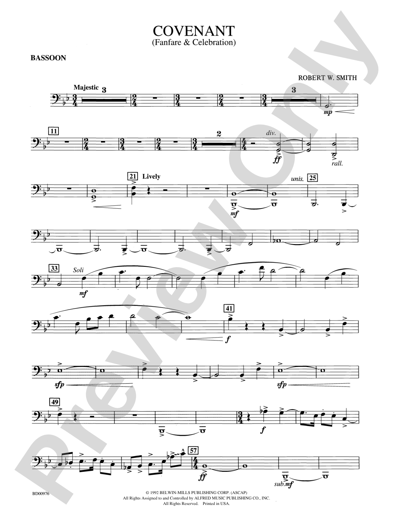 Covenant: Bassoon