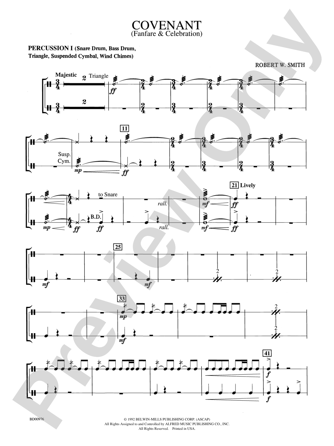 Covenant: 1st Percussion