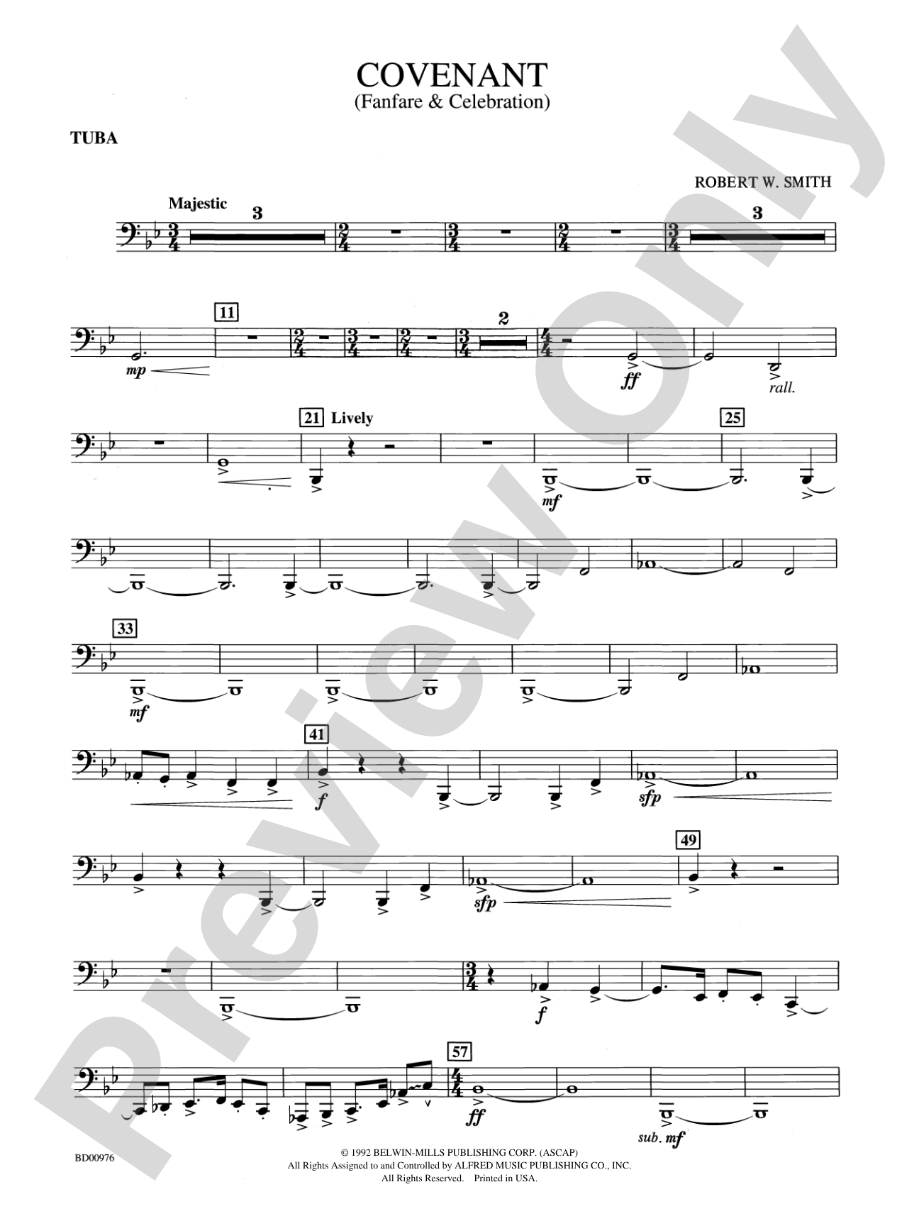 Covenant: Tuba