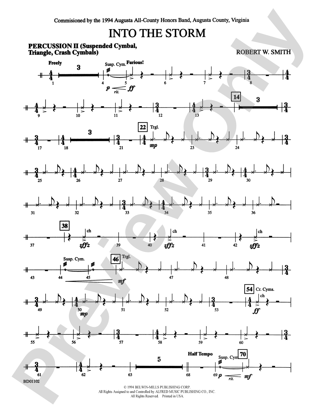 Into the Storm: 2nd Percussion