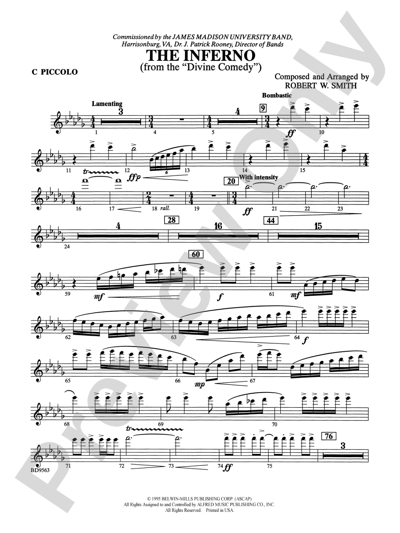 The Inferno: Piccolo