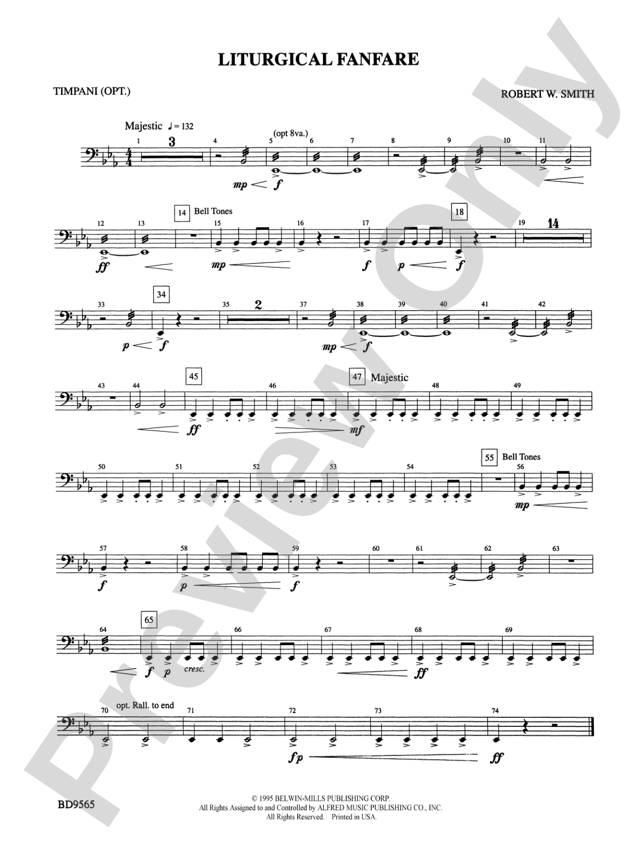 Liturgical Fanfare: Timpani