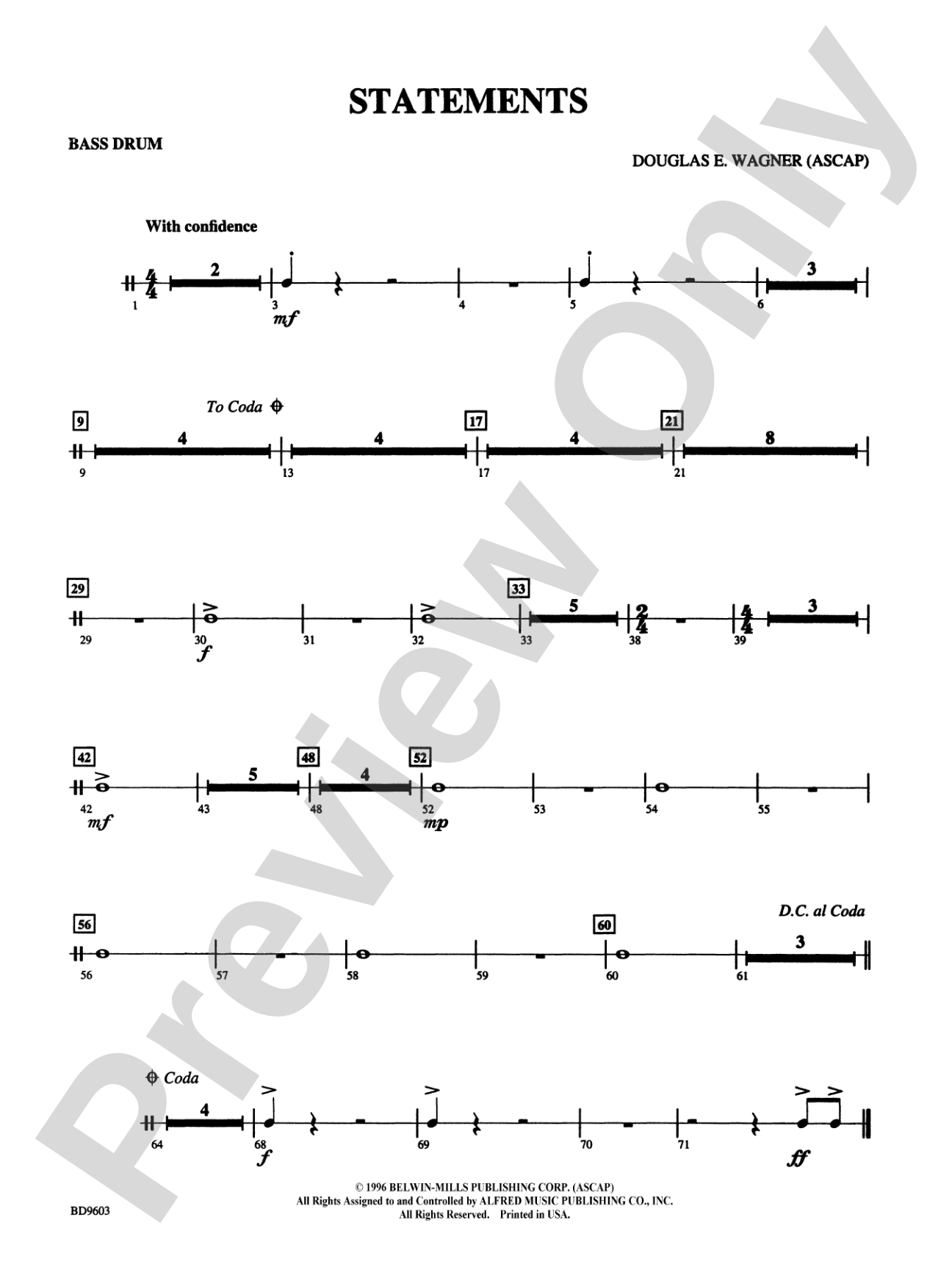 Statements: Bass Drum