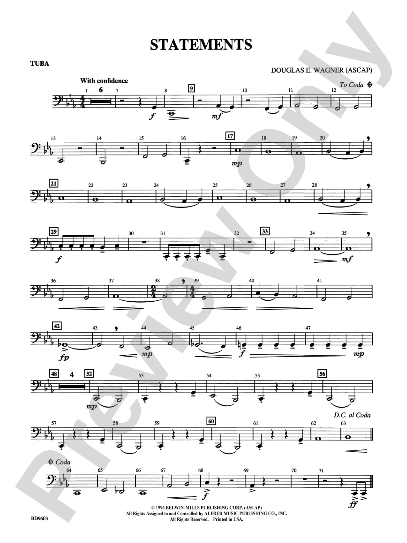 Statements: Tuba