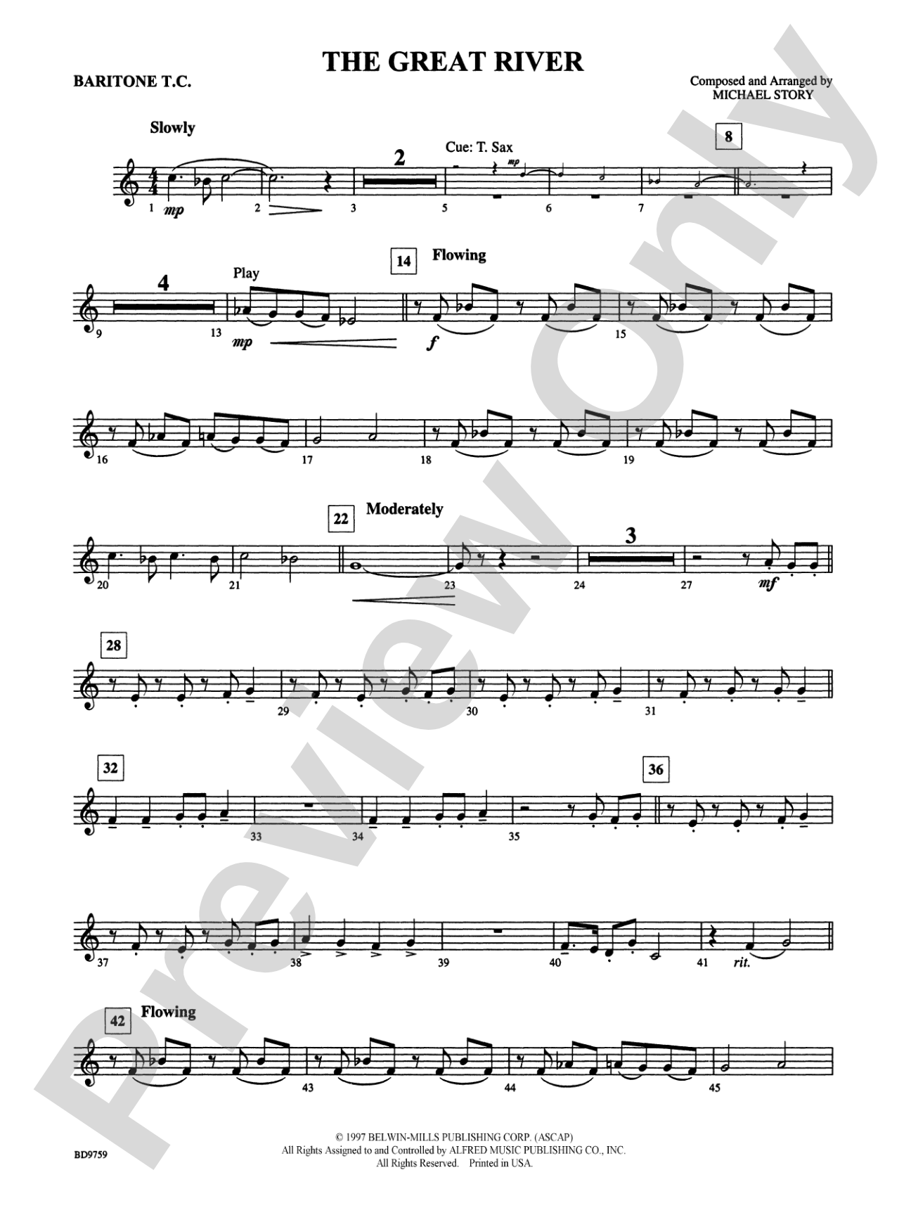The Great River: Baritone T.C.
